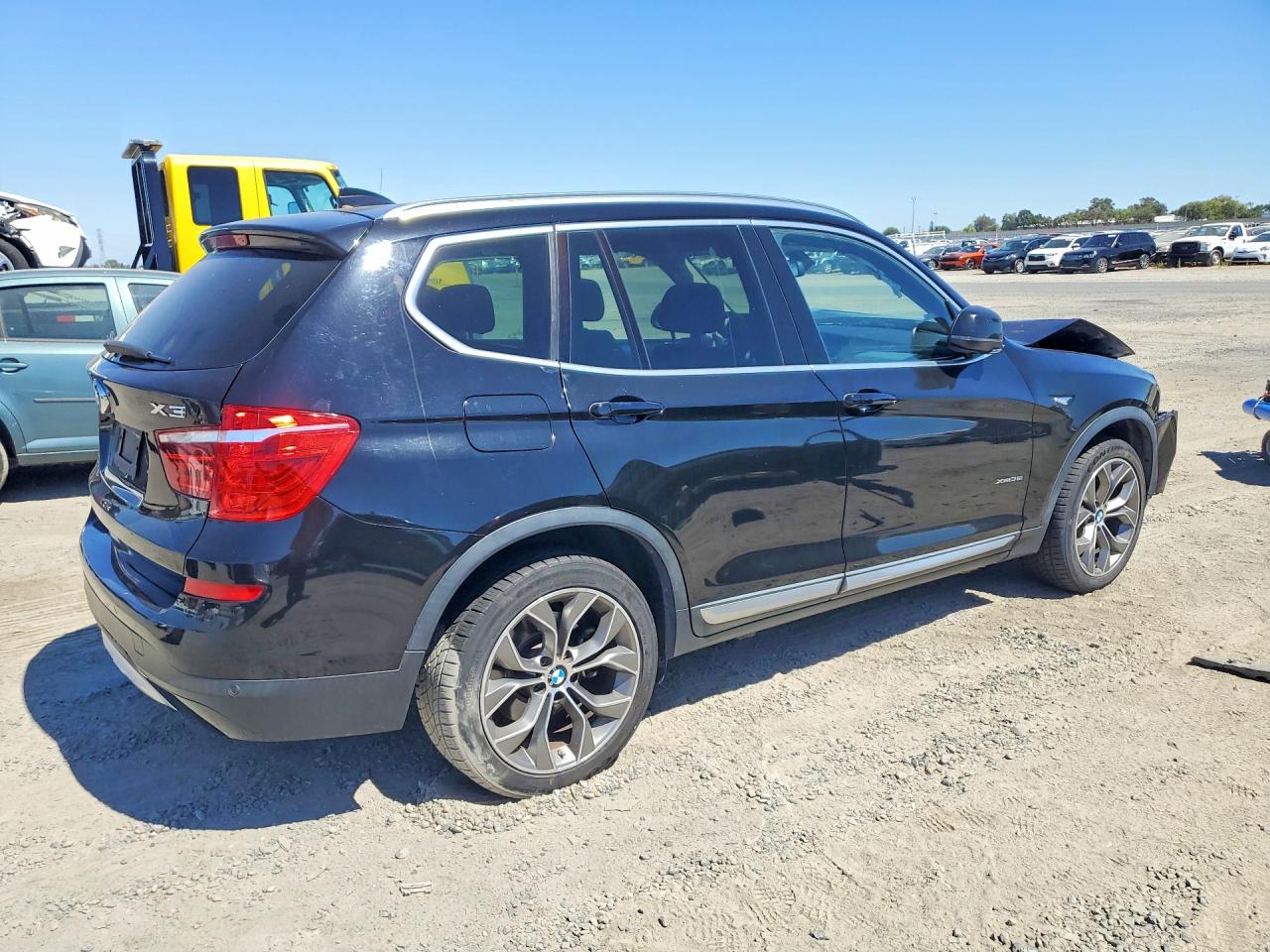 2015 Bmw X3 Xdrive35i Black vin: 5UXWX7C53F0K32184