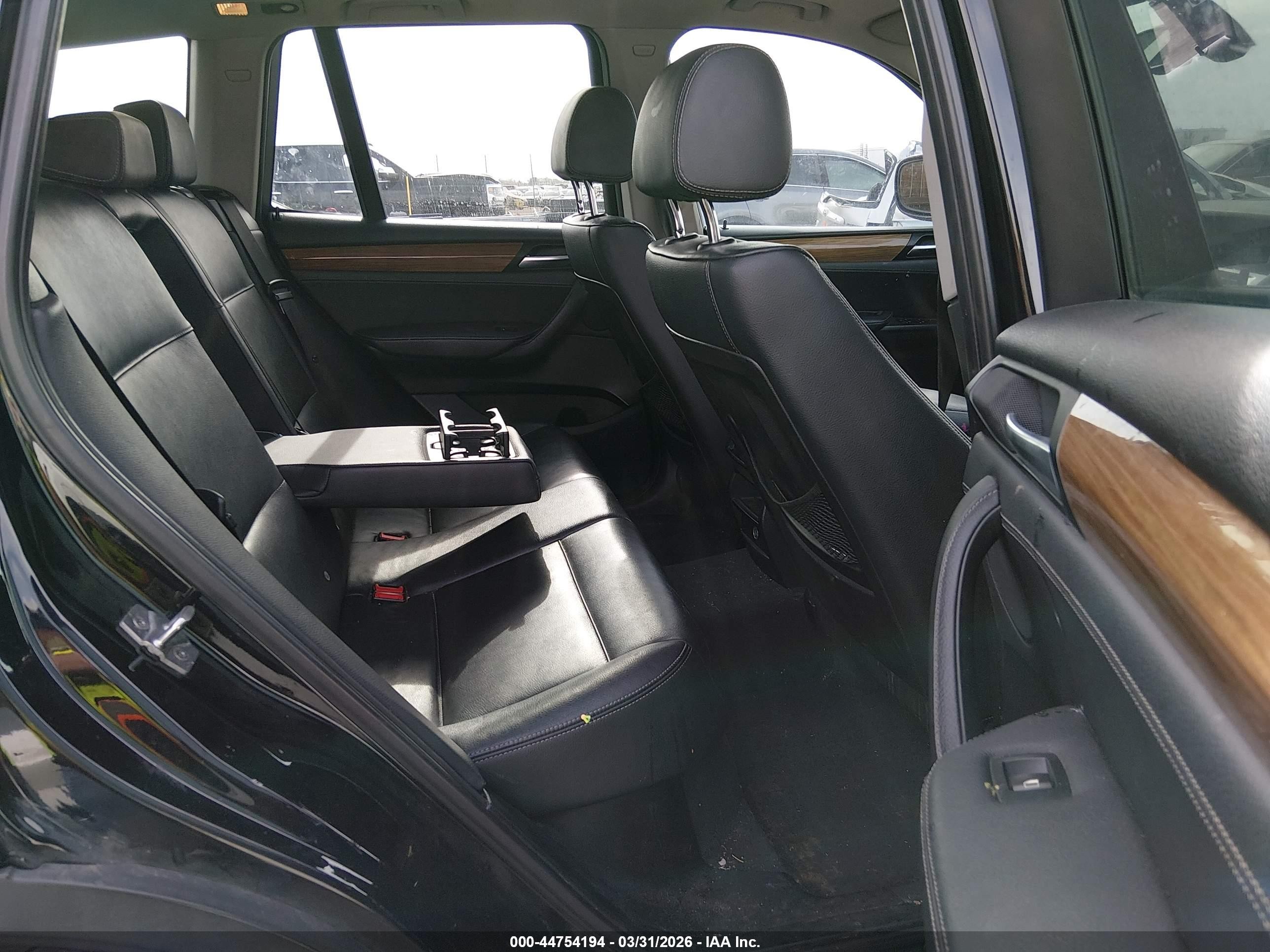 2011 Bmw X3 Xdrive35i Black vin: 5UXWX7C54BL730757