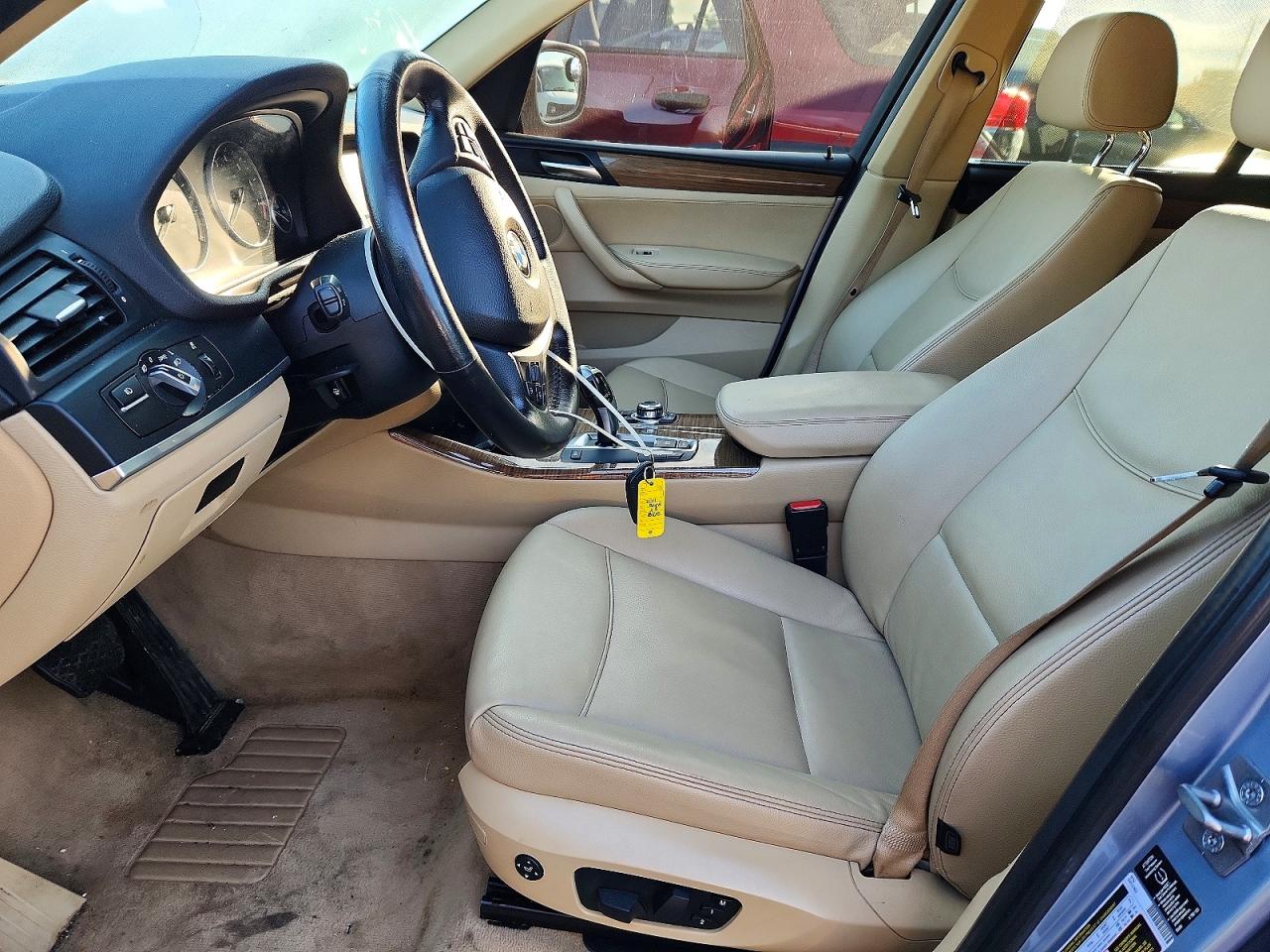 2011 Bmw X3 Xdrive35i Gray vin: 5UXWX7C54BL734744