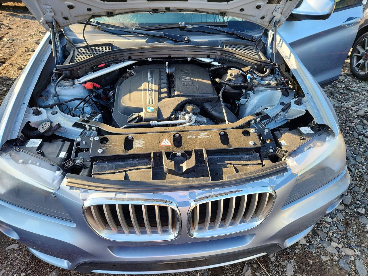 2011 Bmw X3 Xdrive35i Gray vin: 5UXWX7C54BL734744