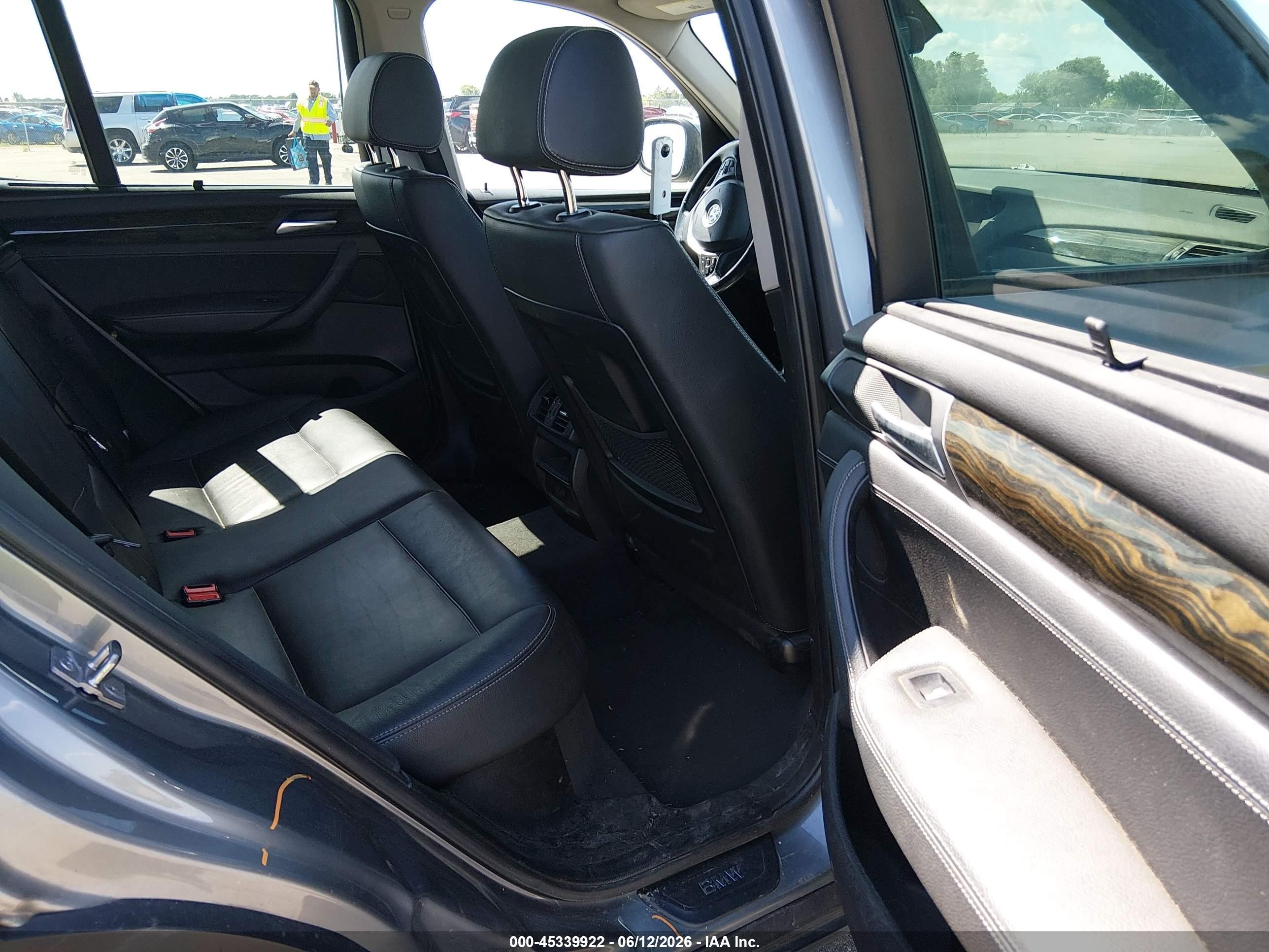 2013 Bmw X3 Xdrive35i Silver vin: 5UXWX7C54DL978719