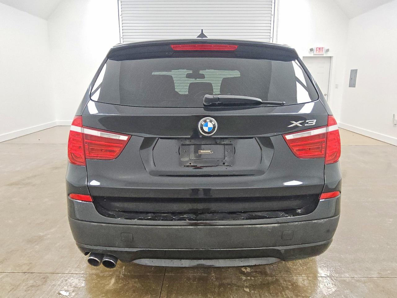 2014 Bmw X3 Xdrive35i Black vin: 5UXWX7C54E0E79165