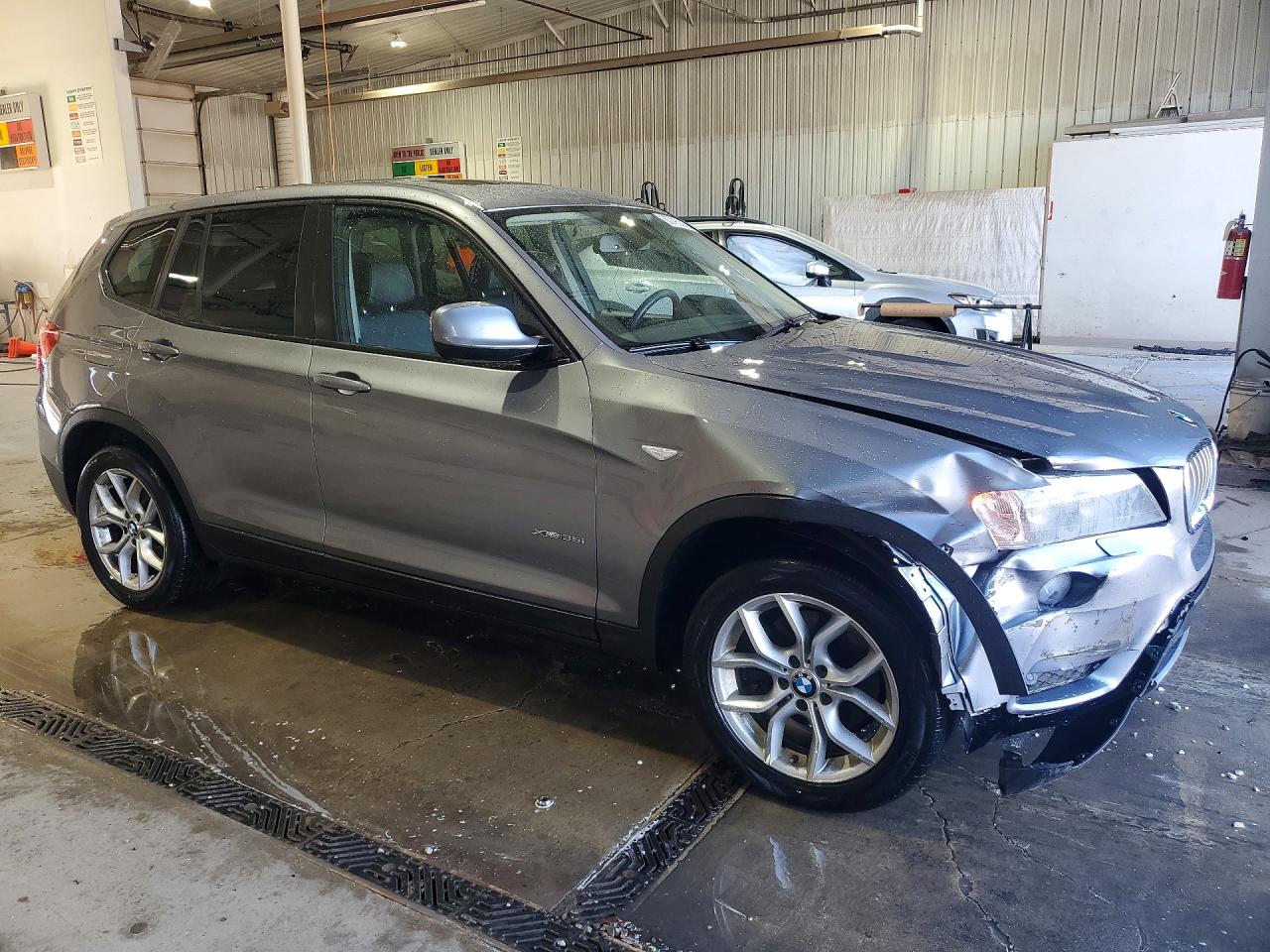 2014 Bmw X3 Xdrive35i Серый vin: 5UXWX7C54E0E79957