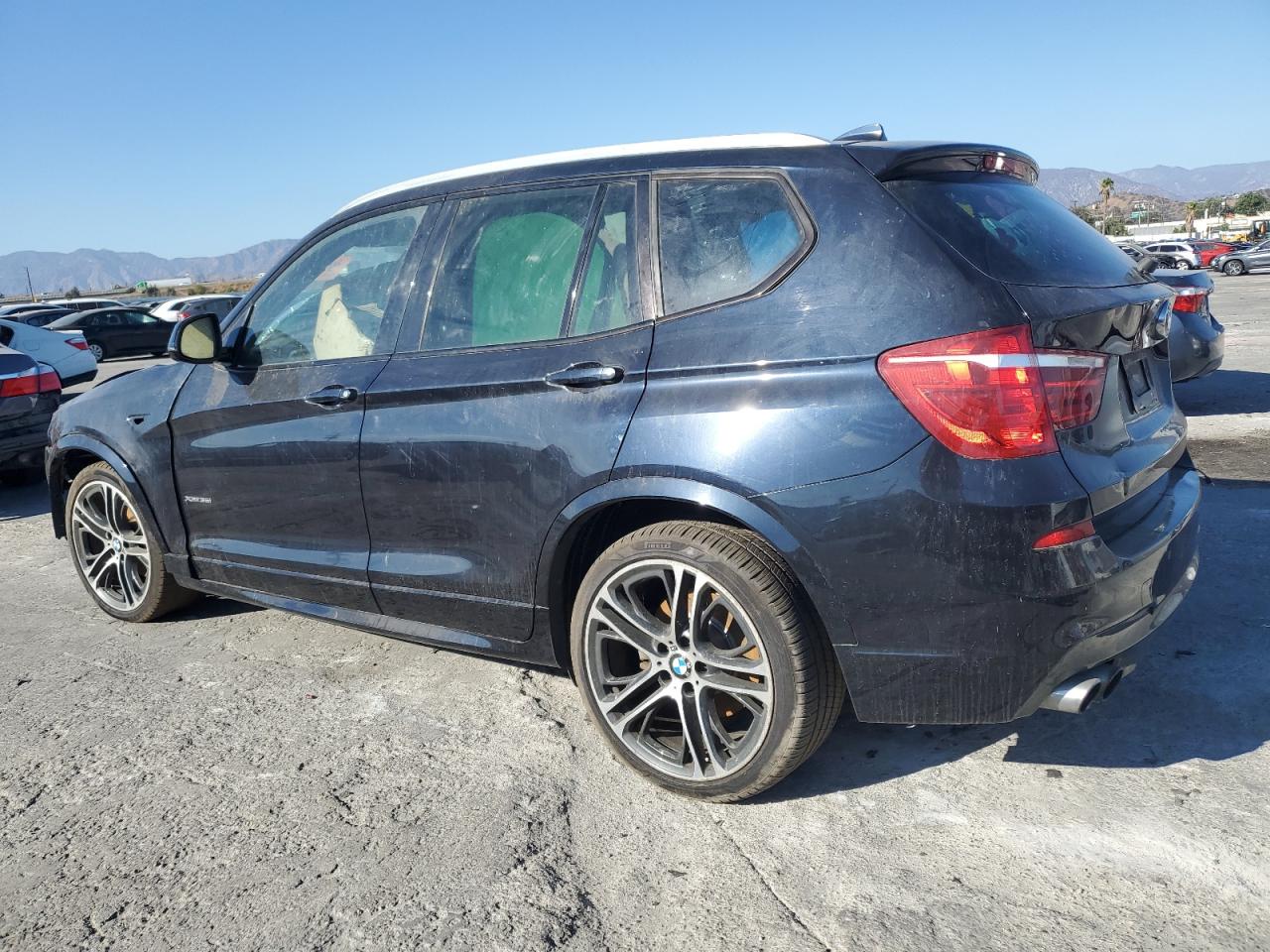 2015 Bmw Motorrad X3 Xdrive35i Black vin: 5UXWX7C54F0K34090
