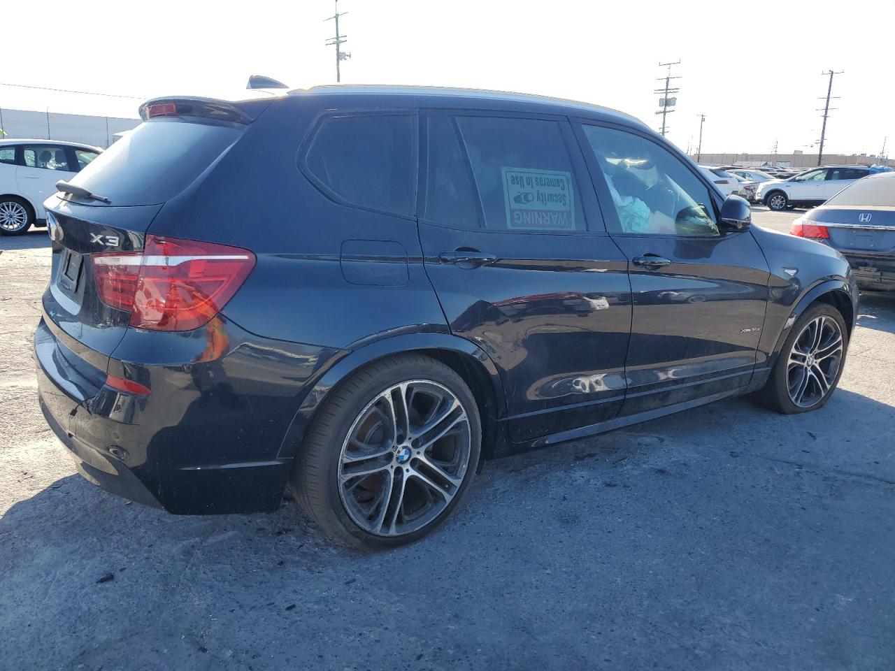 2015 Bmw Motorrad X3 Xdrive35i Black vin: 5UXWX7C54F0K34090