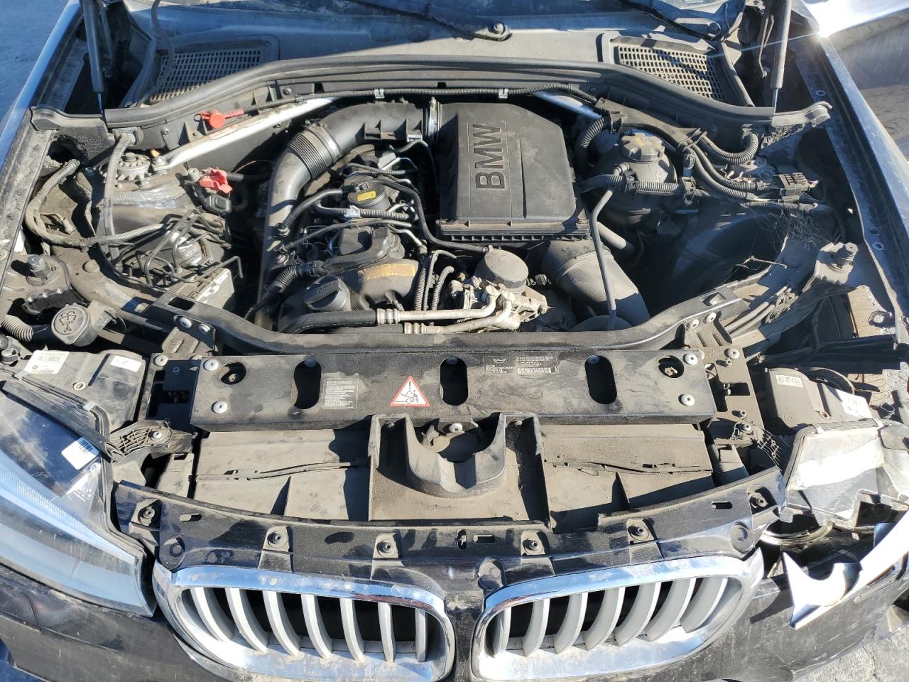 2015 Bmw Motorrad X3 Xdrive35i Black vin: 5UXWX7C54F0K34090