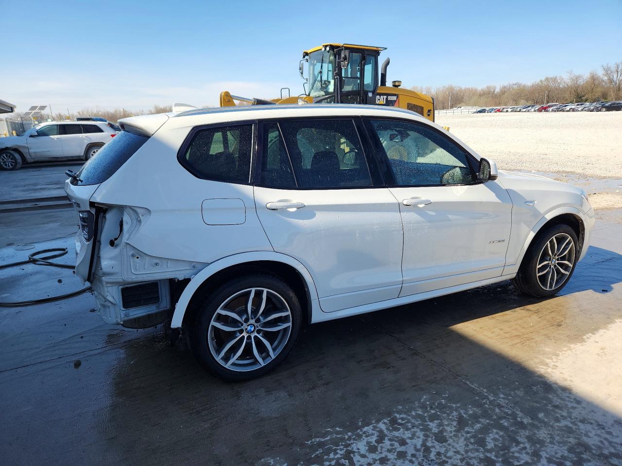 2016 Bmw X3 Xdrive35i Белый vin: 5UXWX7C54G0R17120