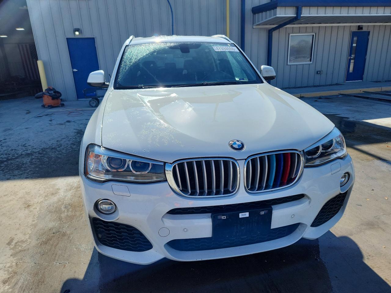 2016 Bmw X3 Xdrive35i Белый vin: 5UXWX7C54G0R17120