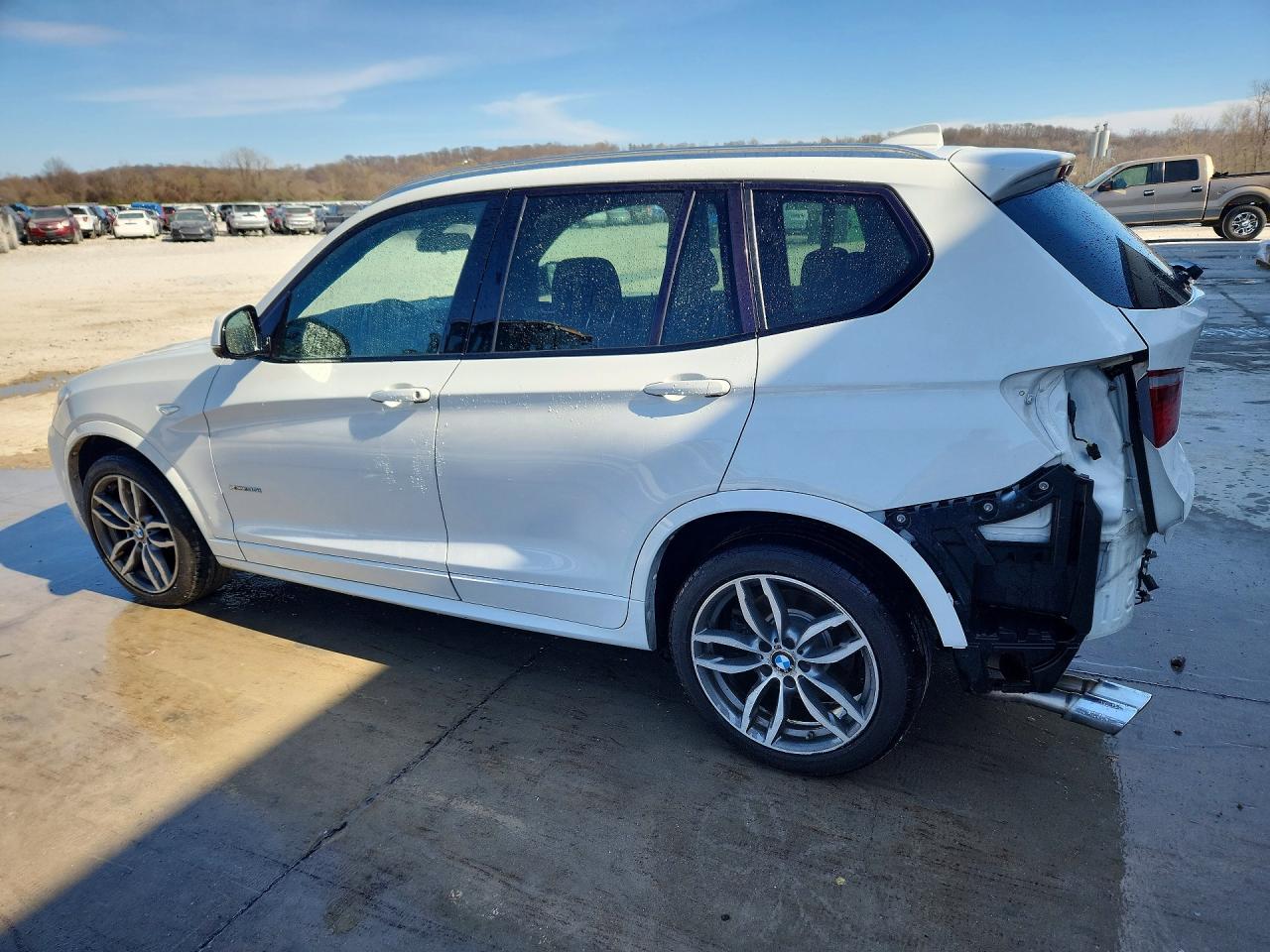 2016 Bmw X3 Xdrive35i Белый vin: 5UXWX7C54G0R17120