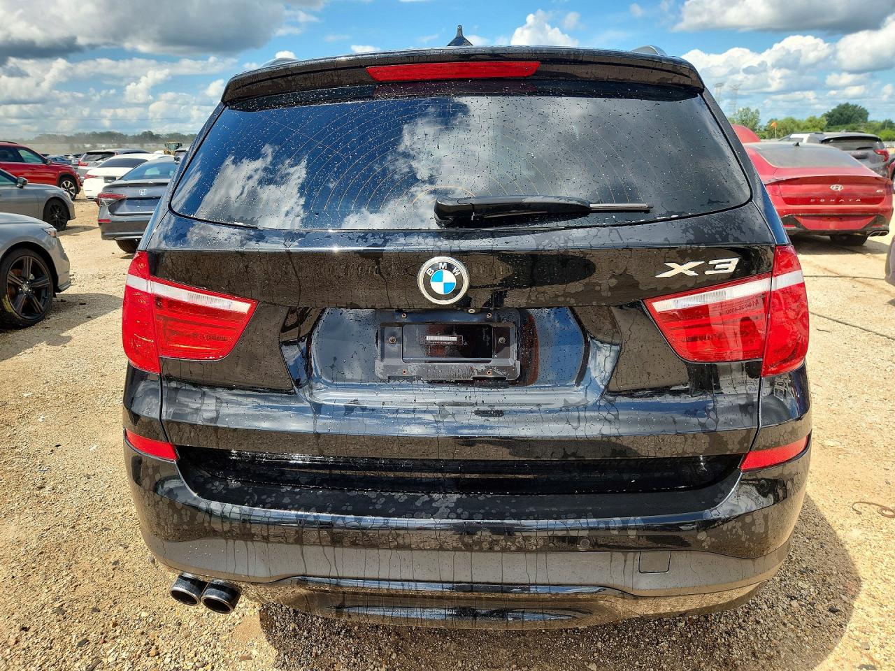 2017 Bmw X3 Xdrive35i Черный vin: 5UXWX7C54H0S18913