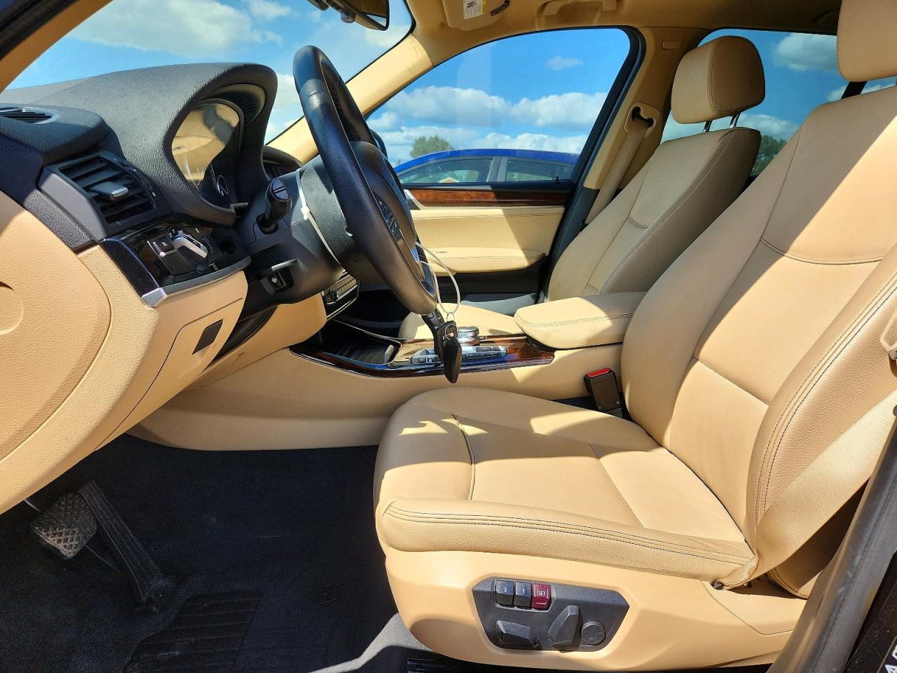 2017 Bmw X3 Xdrive35i Черный vin: 5UXWX7C54H0S18913