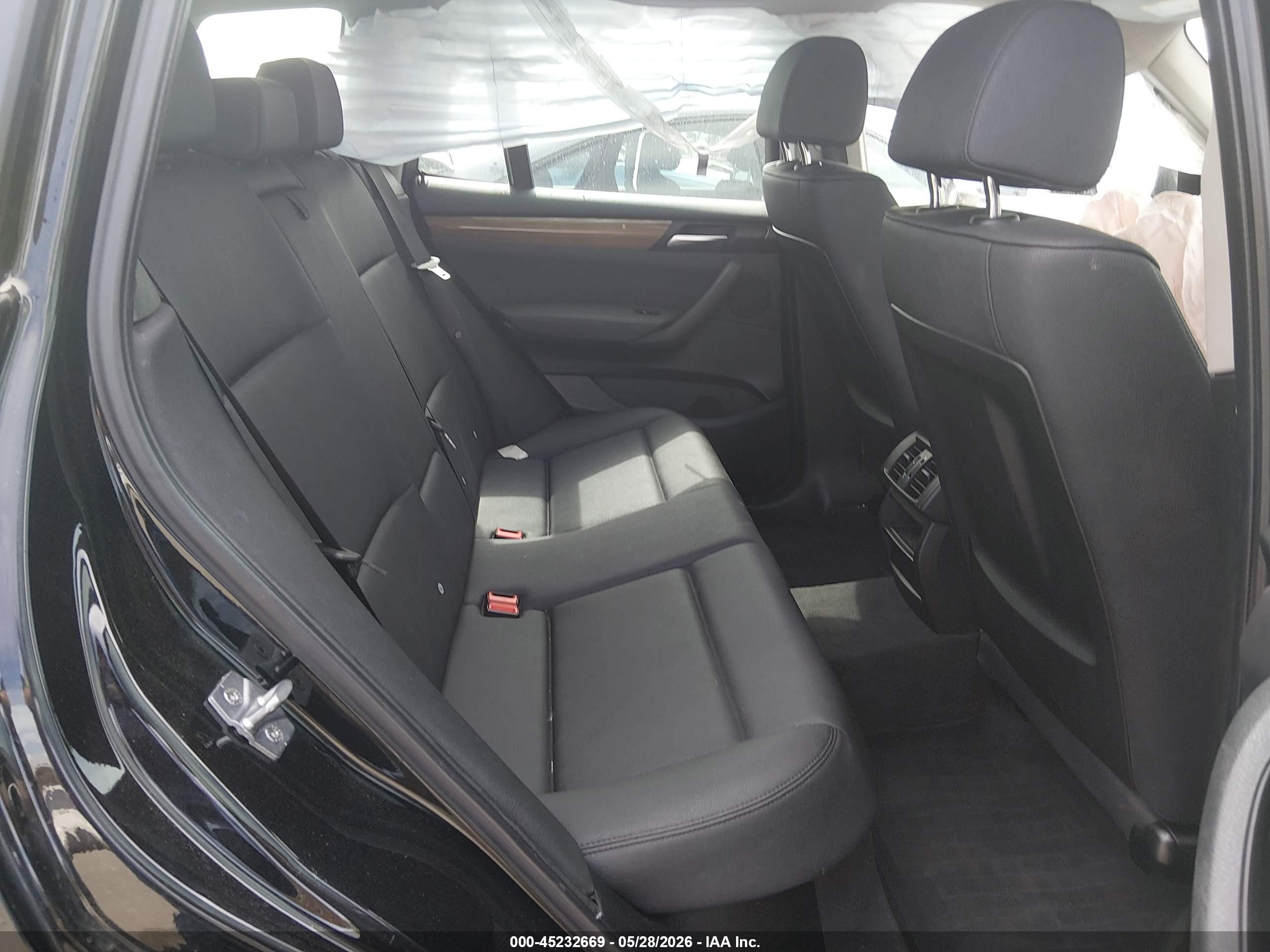 2011 Bmw X3 Xdrive35i Black vin: 5UXWX7C55BL731139
