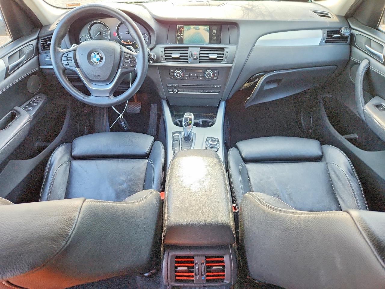 2011 Bmw X3 Xdrive35i Silver vin: 5UXWX7C55BL734039