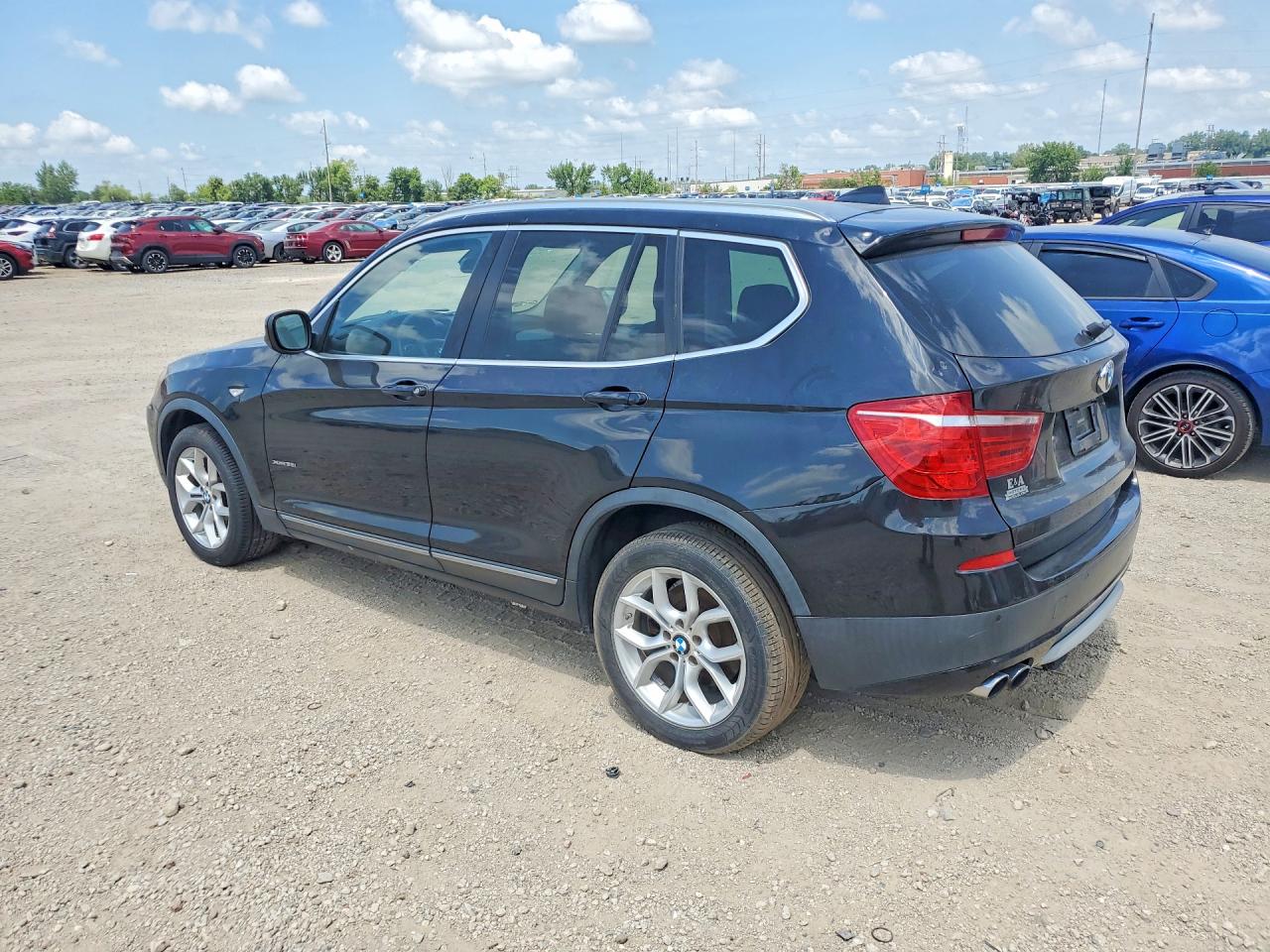 2011 Bmw X3 Xdrive35i Black vin: 5UXWX7C55BLL15317