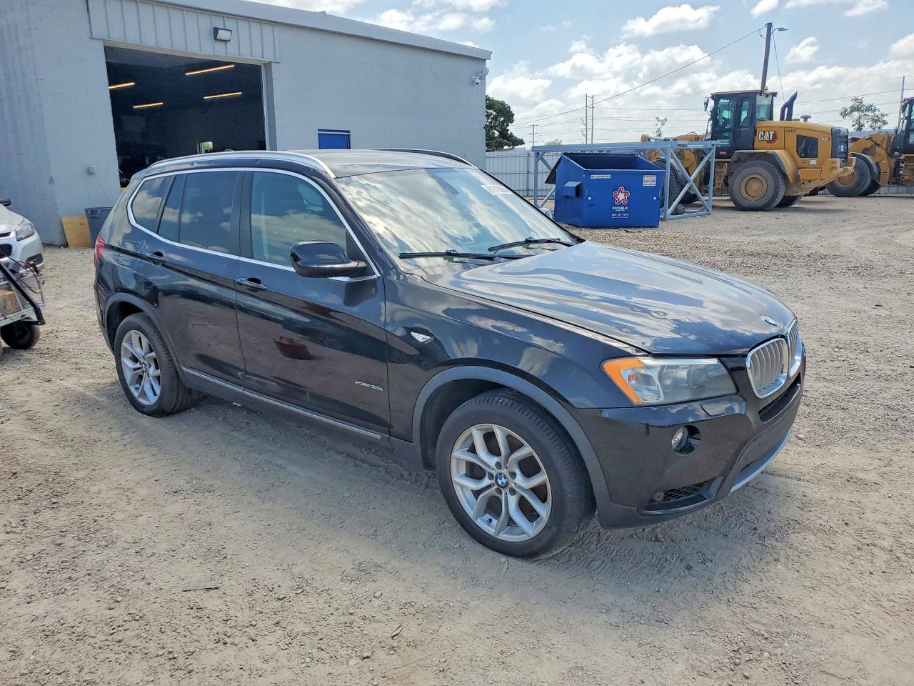 2011 Bmw X3 Xdrive35i Black vin: 5UXWX7C55BLL15317