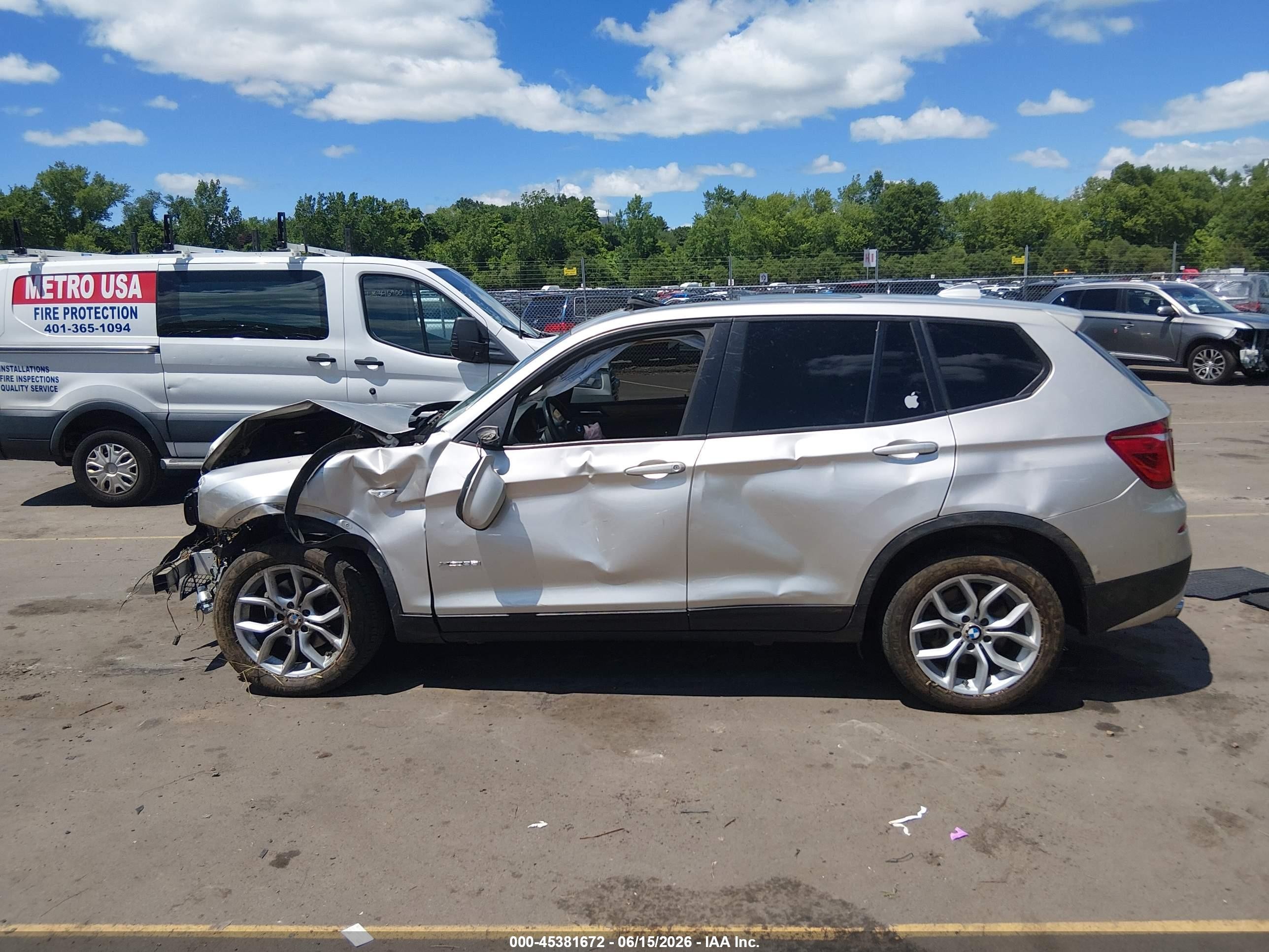 2014 Bmw X3 Xdrive35i Gold vin: 5UXWX7C55E0E77991