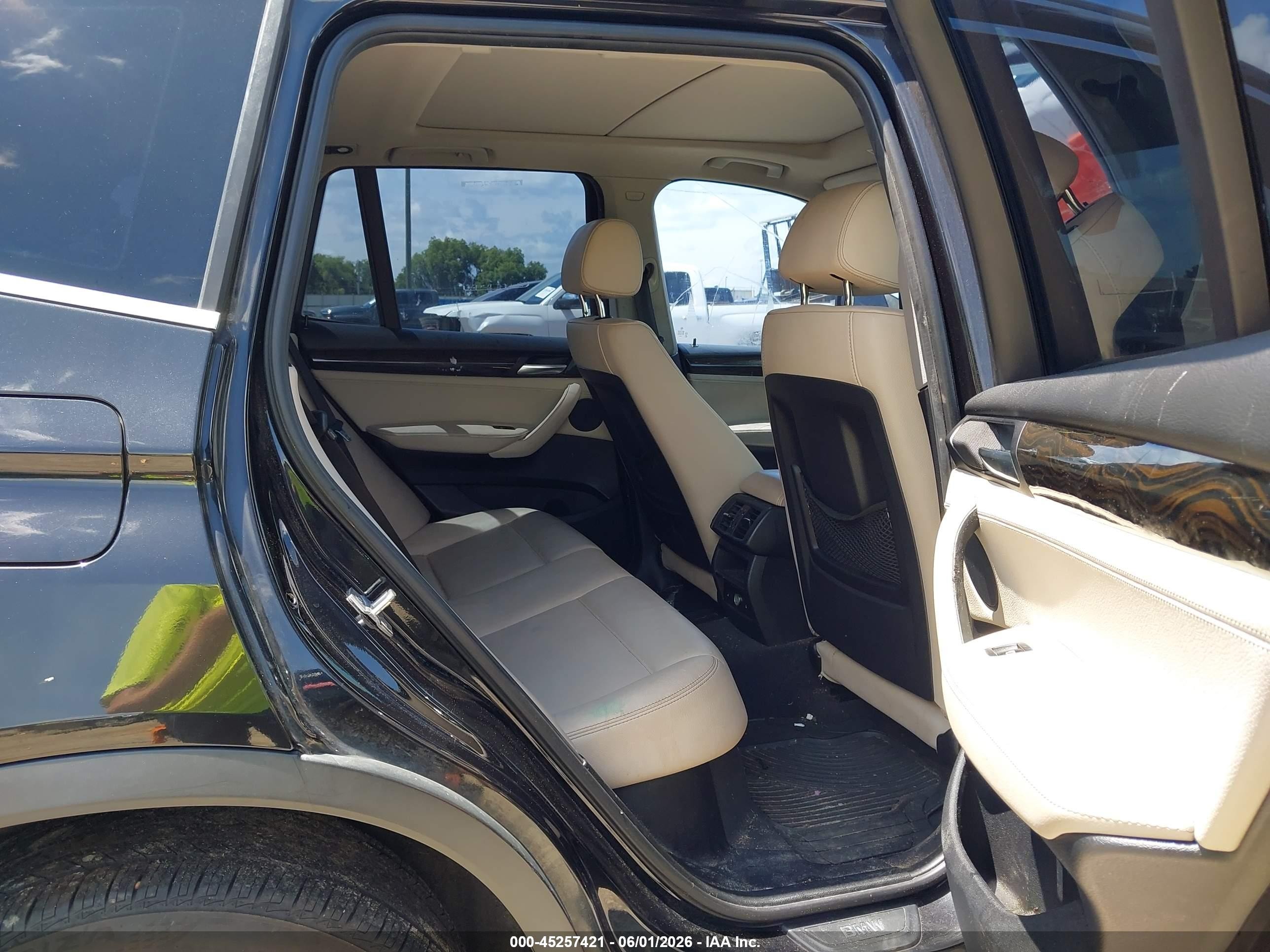 2014 Bmw X3 Xdrive35i Черный vin: 5UXWX7C55E0E79899