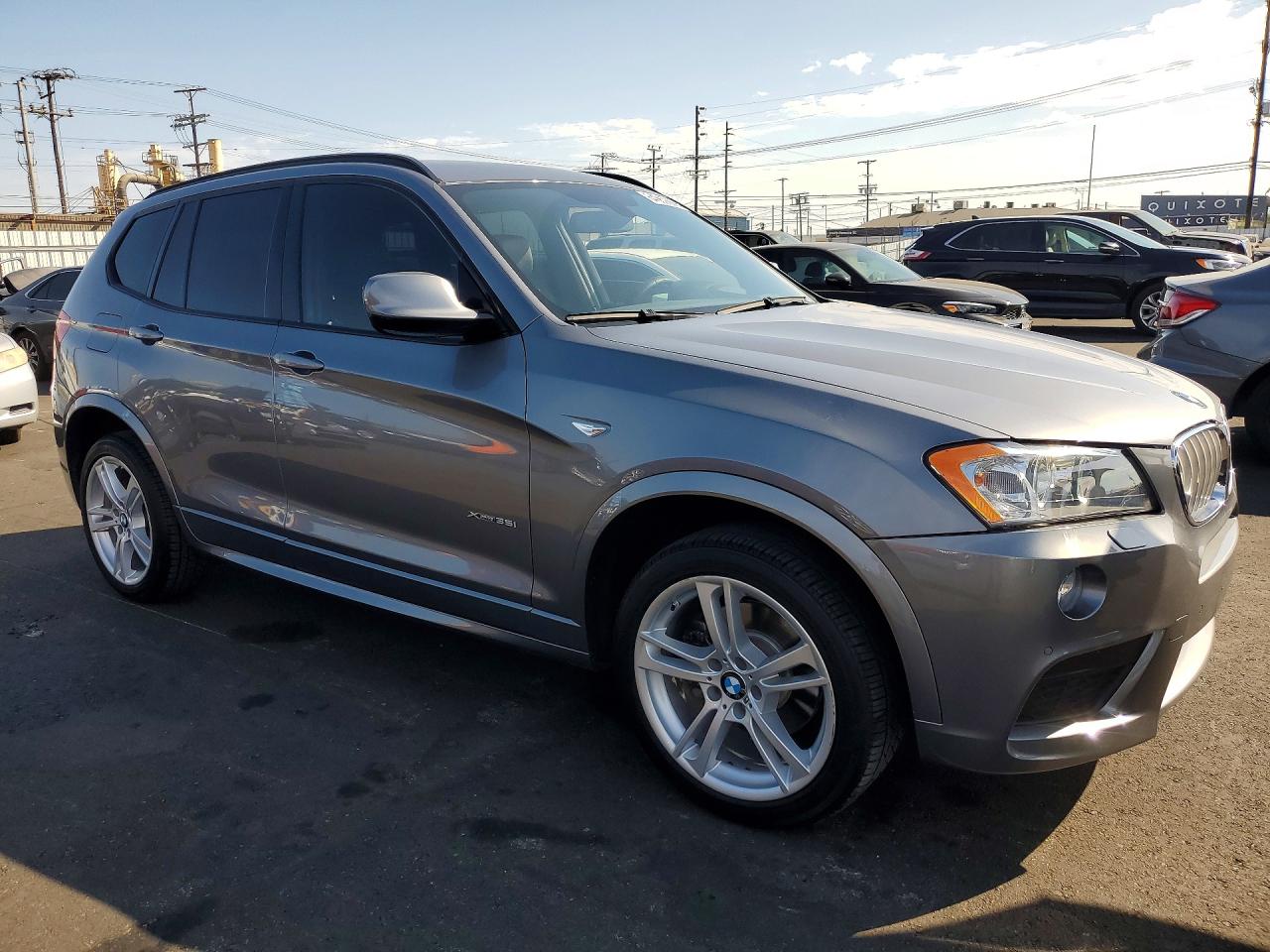 2014 Bmw X3 Xdrive35i Серый vin: 5UXWX7C56E0E82441