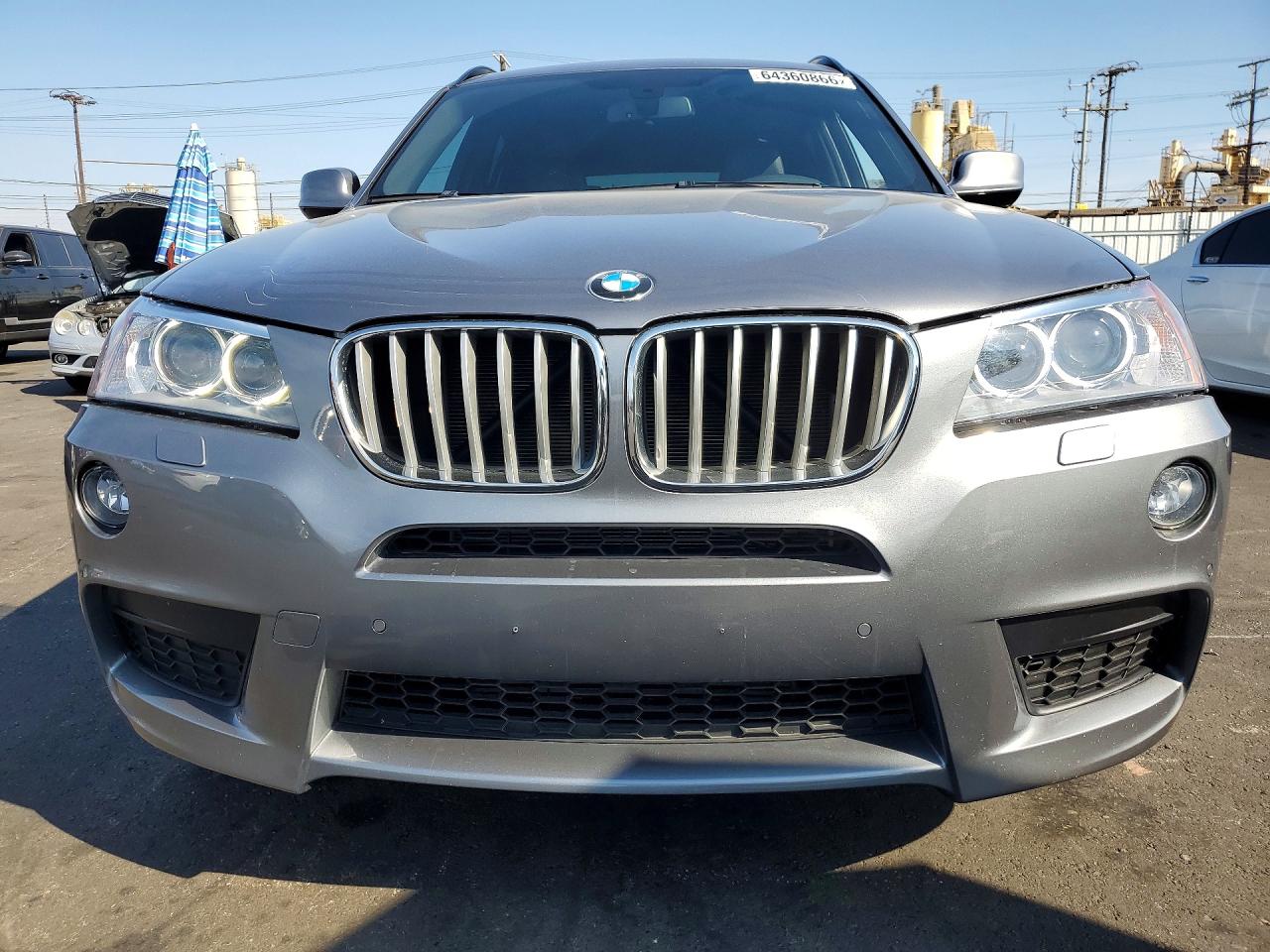 2014 Bmw X3 Xdrive35i Серый vin: 5UXWX7C56E0E82441