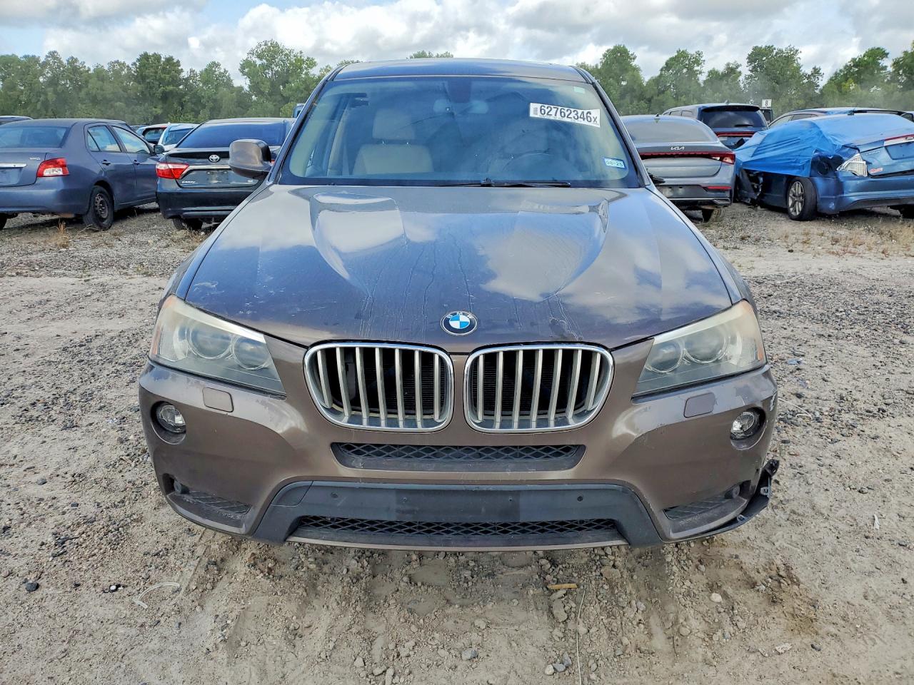 2014 Bmw X3 Xdrive35i Brown vin: 5UXWX7C56EL984510