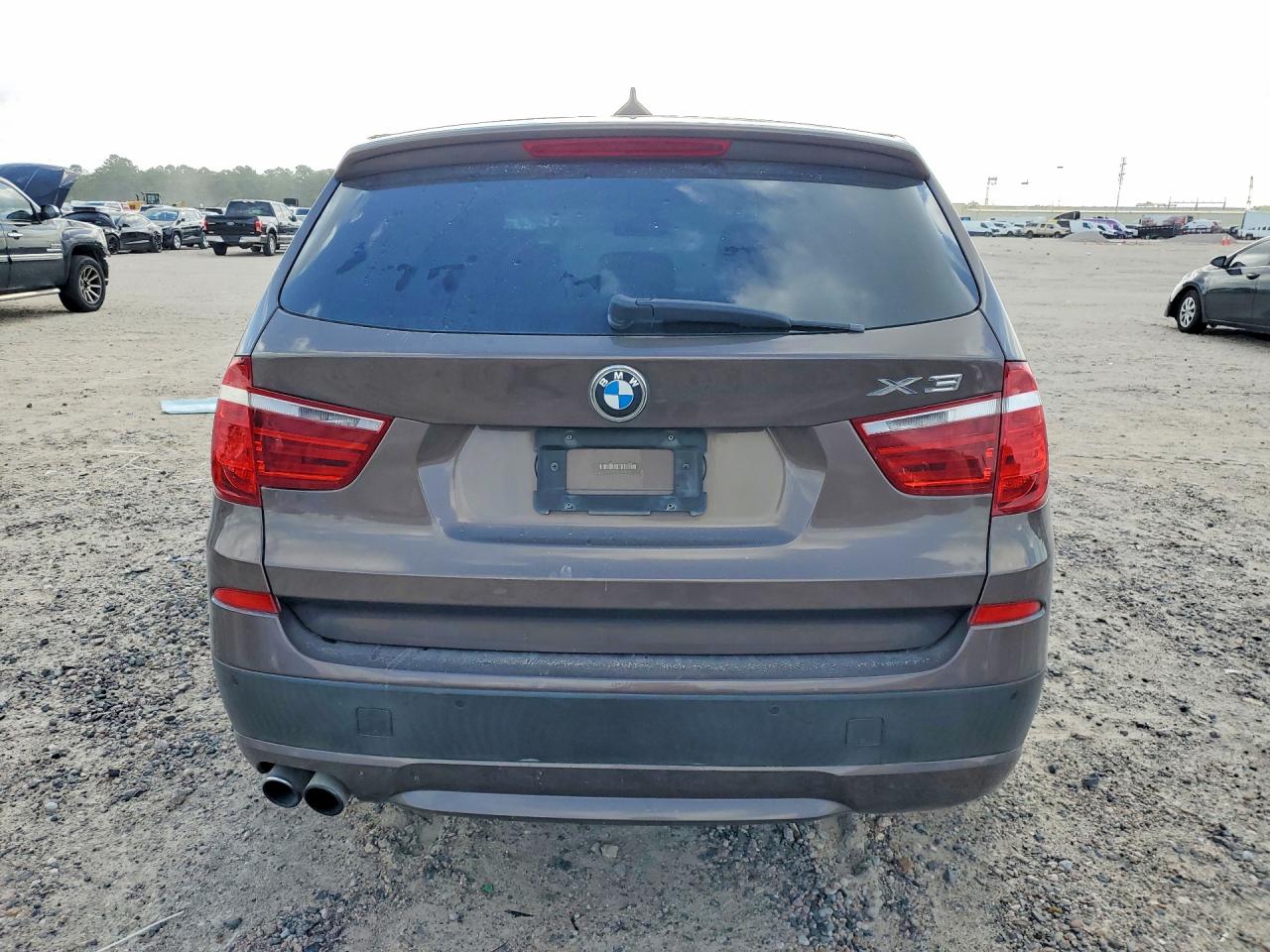 2014 Bmw X3 Xdrive35i Brown vin: 5UXWX7C56EL984510