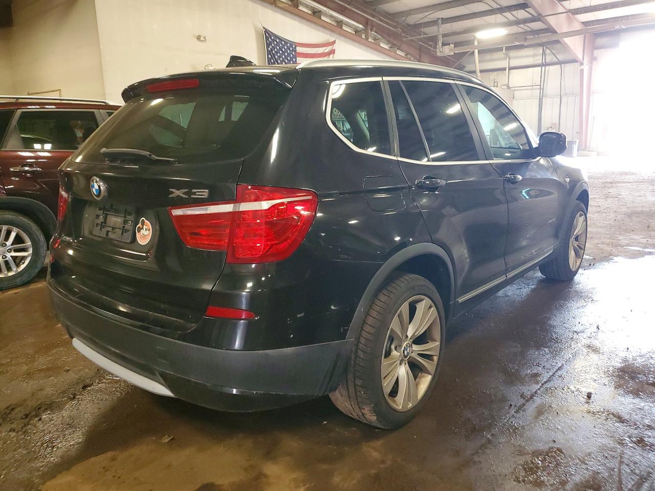 2011 Bmw X3 Xdrive35i Черный vin: 5UXWX7C57BL731157