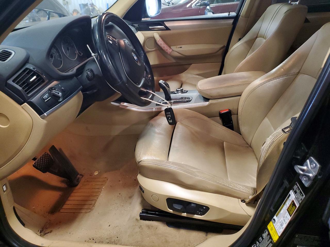 2011 Bmw X3 Xdrive35i Черный vin: 5UXWX7C57BL731157