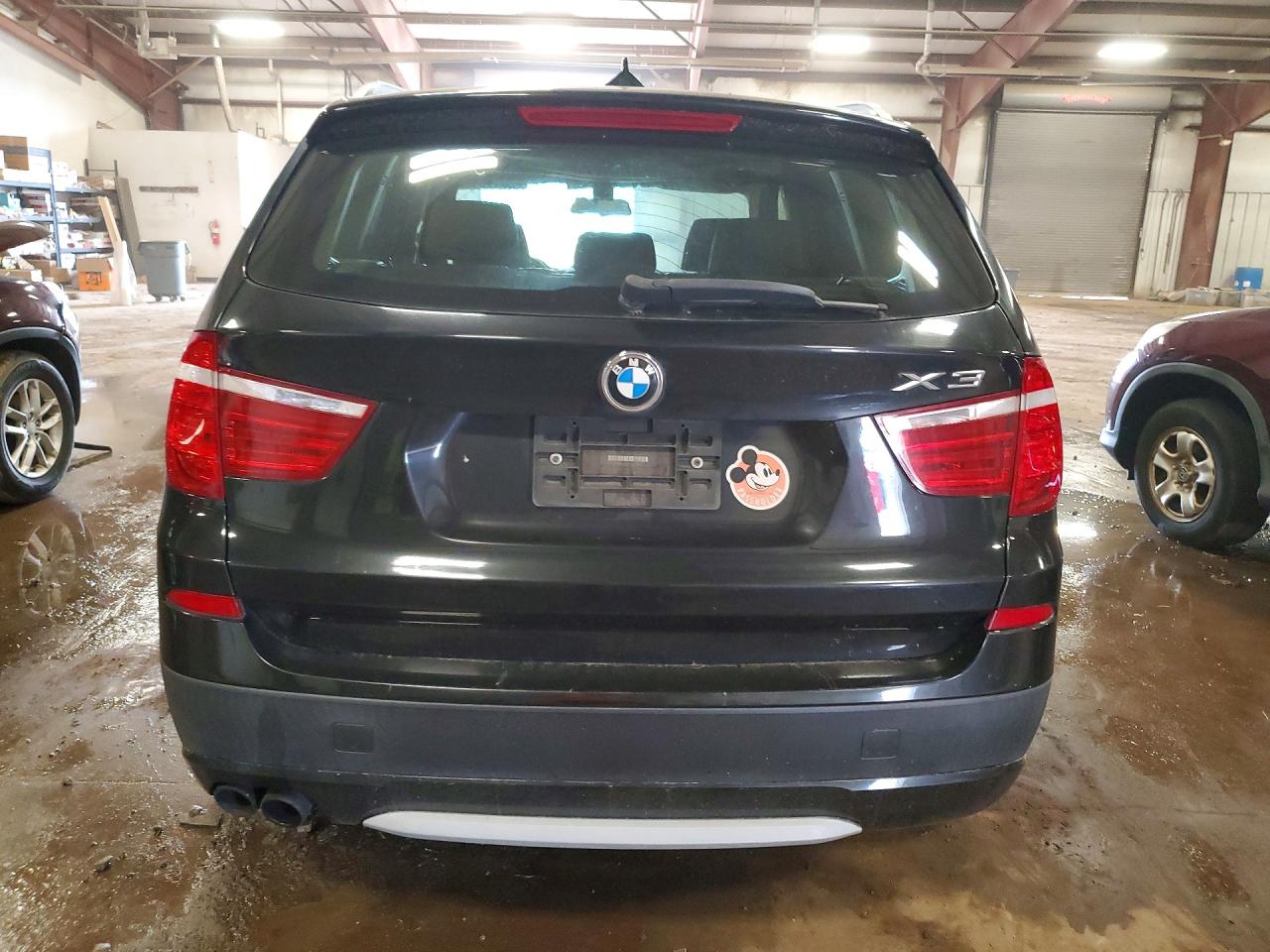 2011 Bmw X3 Xdrive35i Черный vin: 5UXWX7C57BL731157