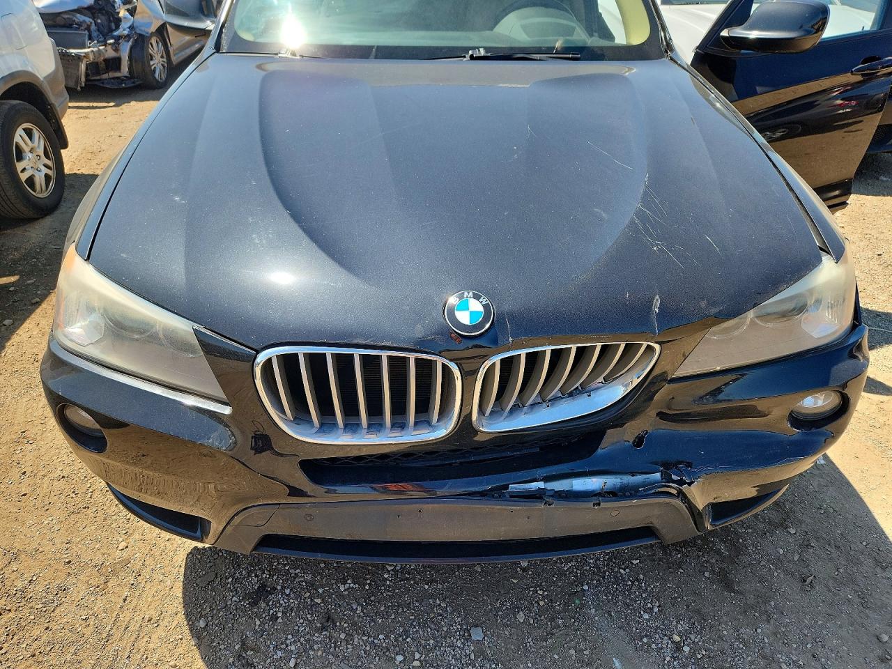 2011 Bmw X3 Xdrive35i Black vin: 5UXWX7C57BLL15156