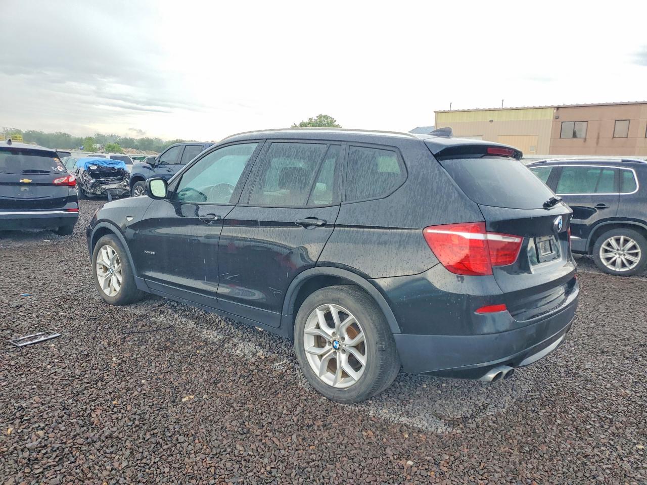 2012 Bmw X3 Xdrive35i Black vin: 5UXWX7C57CL735808