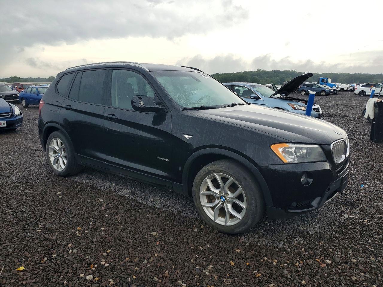 2012 Bmw X3 Xdrive35i Black vin: 5UXWX7C57CL735808