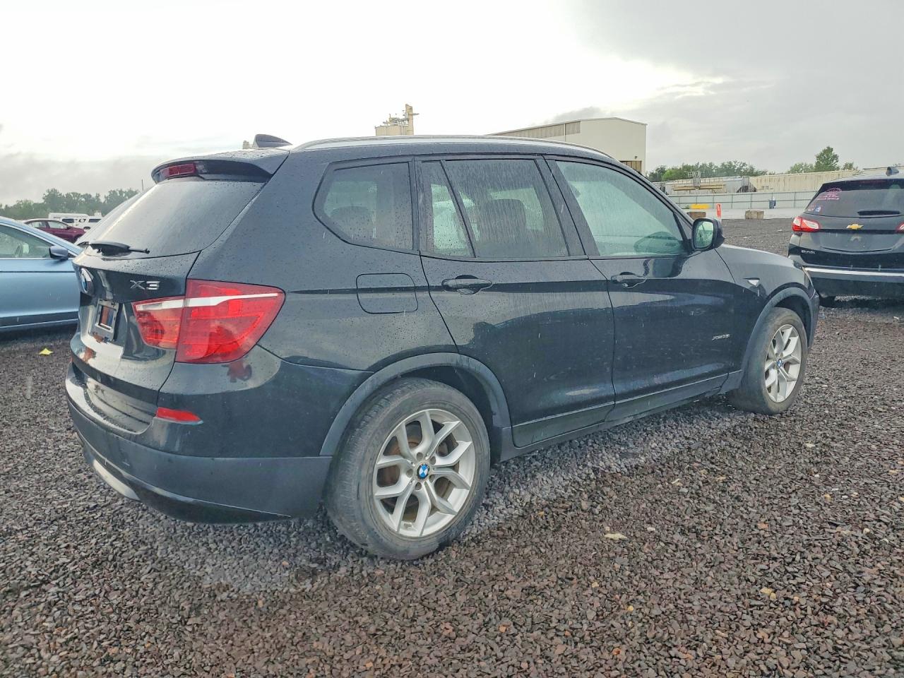 2012 Bmw X3 Xdrive35i Black vin: 5UXWX7C57CL735808