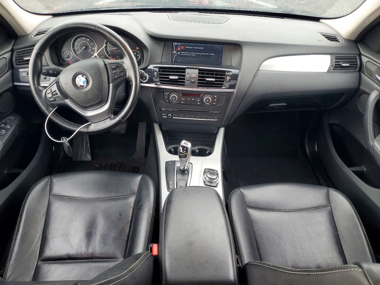 2012 Bmw X3 Xdrive35i Black vin: 5UXWX7C57CL735808