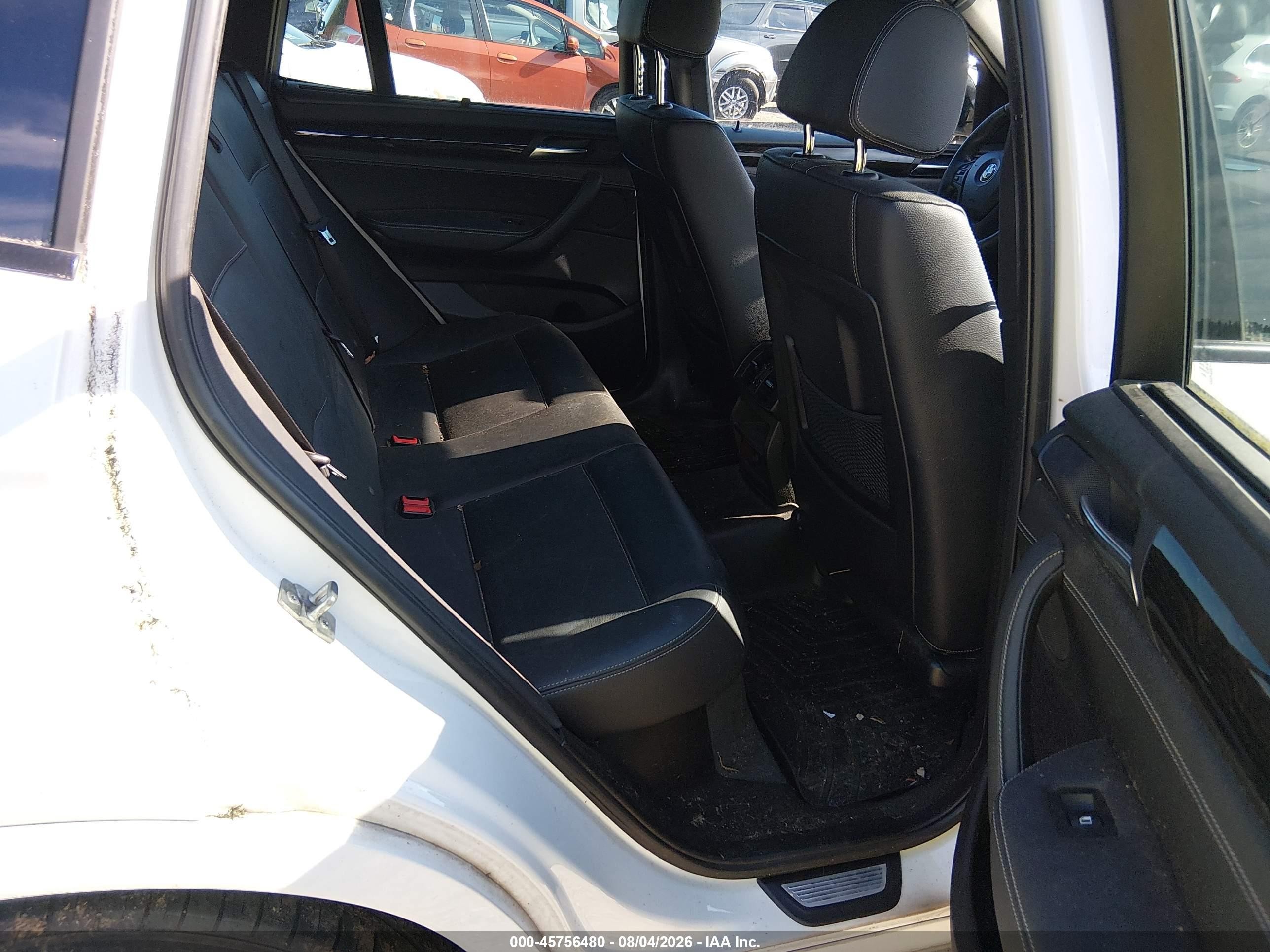 2013 Bmw X3 Xdrive35i Белый vin: 5UXWX7C57DL978715