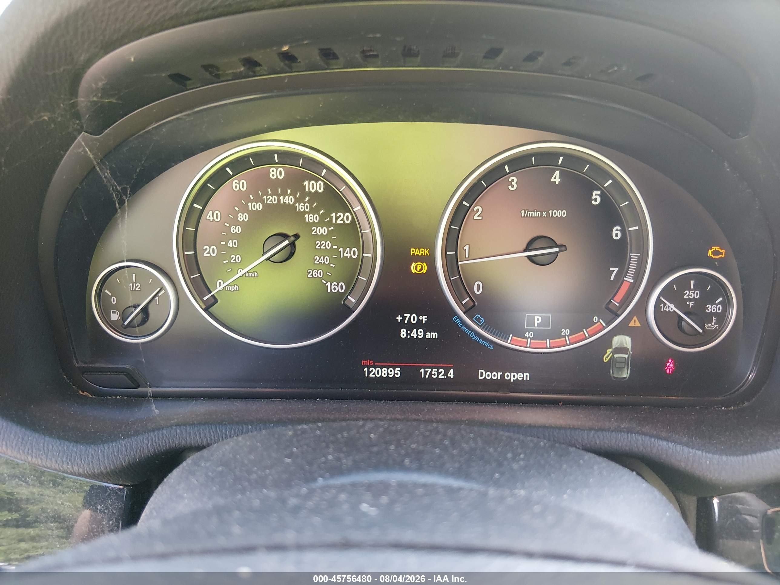 2013 Bmw X3 Xdrive35i Белый vin: 5UXWX7C57DL978715