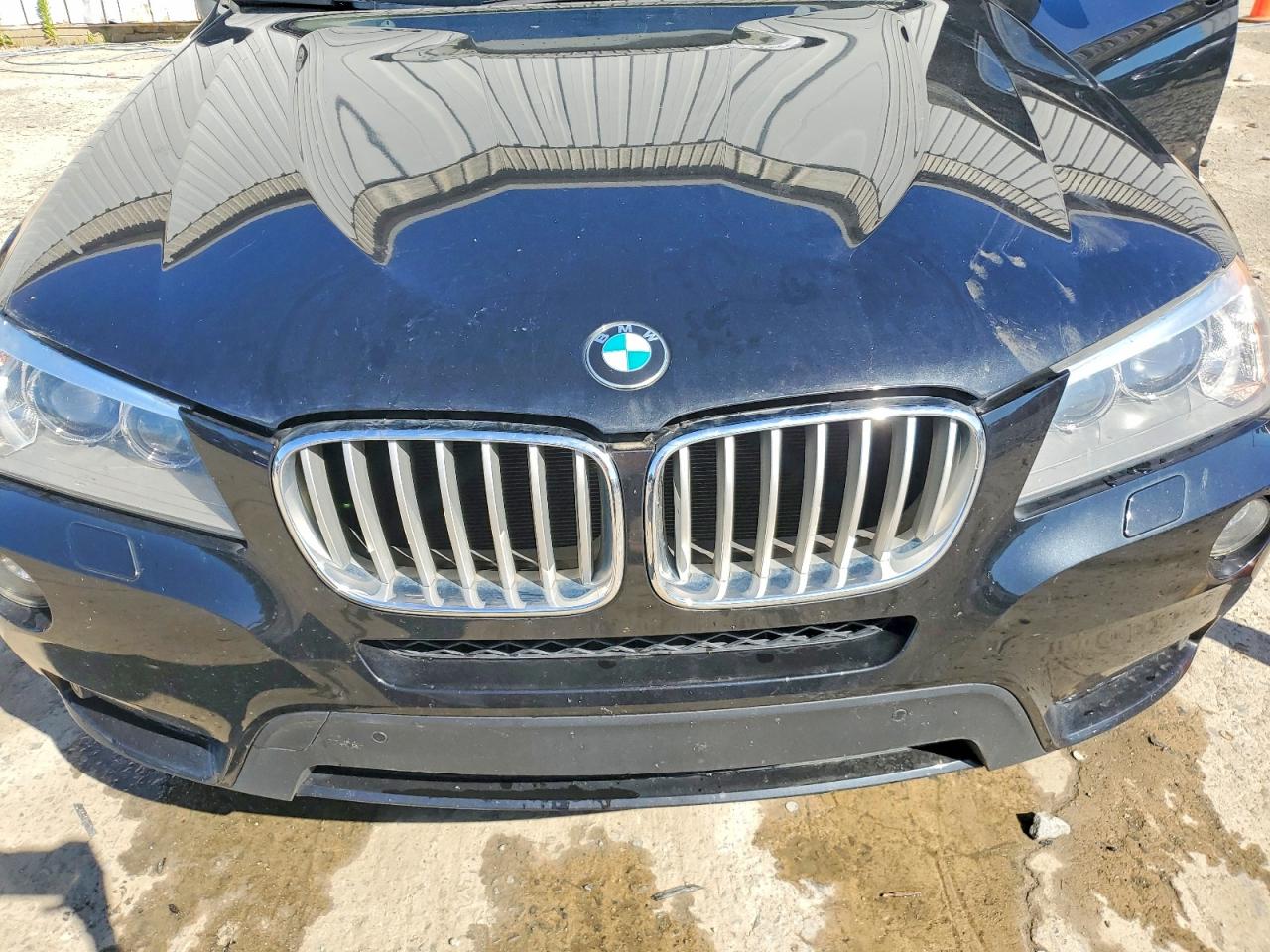 2013 Bmw X3 Xdrive35i Black vin: 5UXWX7C57DL981016