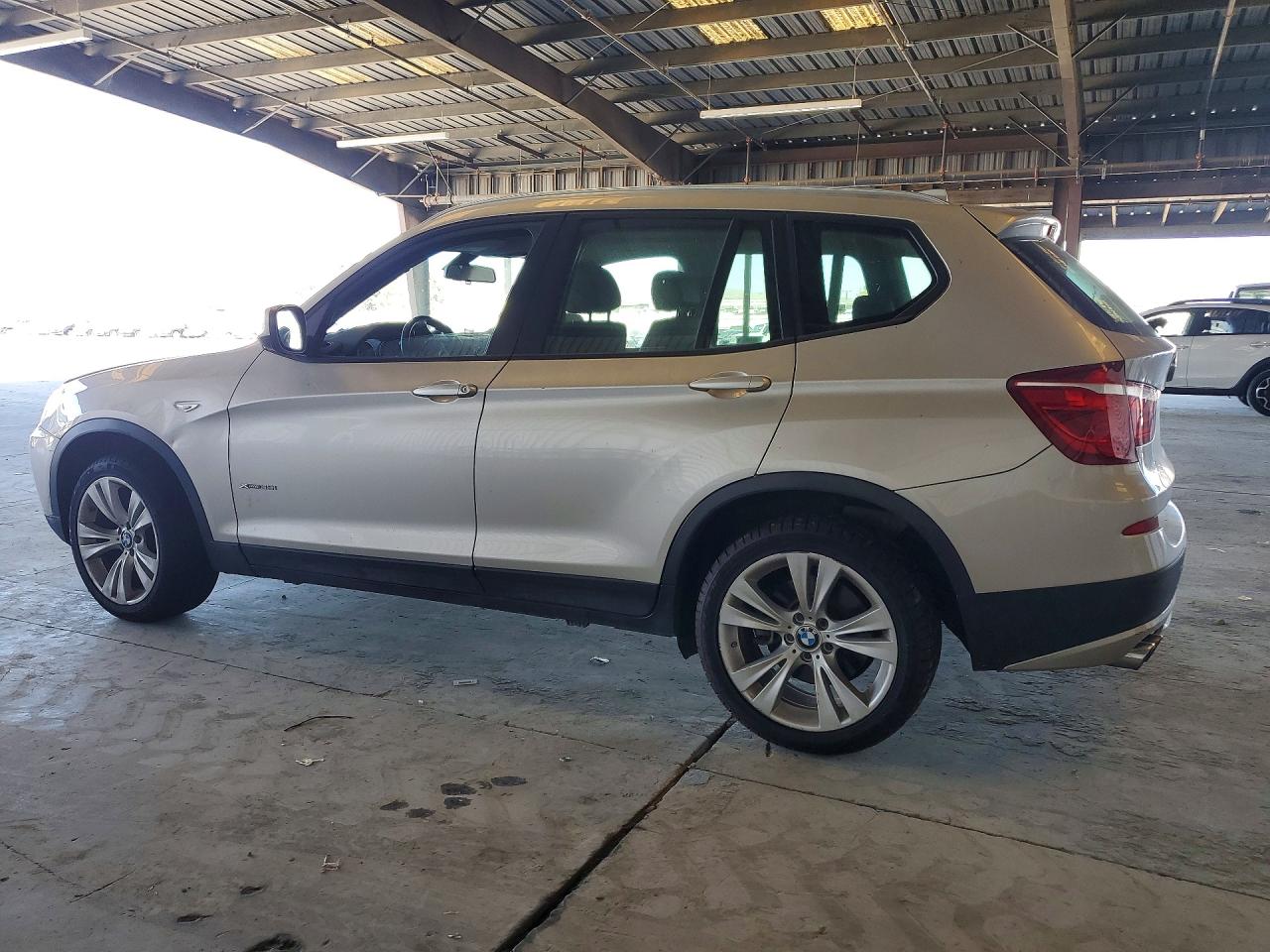 2014 Bmw X3 Xdrive35i Beige vin: 5UXWX7C57E0E80262