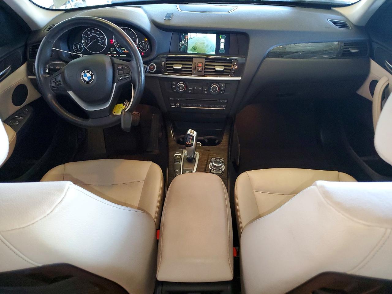 2014 Bmw X3 Xdrive35i Beige vin: 5UXWX7C57E0E80262