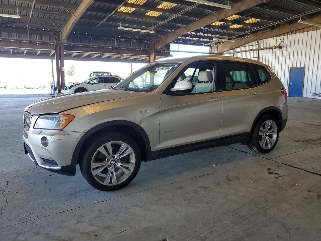 2014 Bmw X3 Xdrive35i Бежевый vin: 5UXWX7C57E0E80262