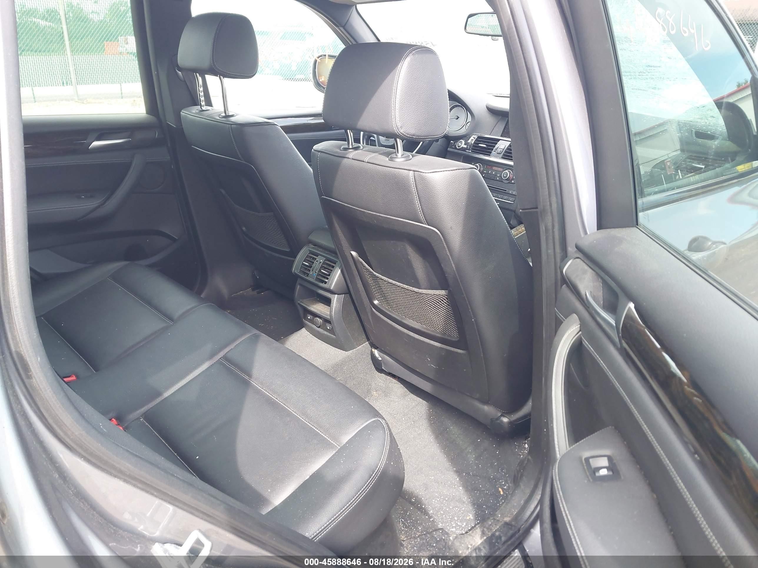 2014 Bmw X3 Xdrive35i Gray vin: 5UXWX7C57E0E80522