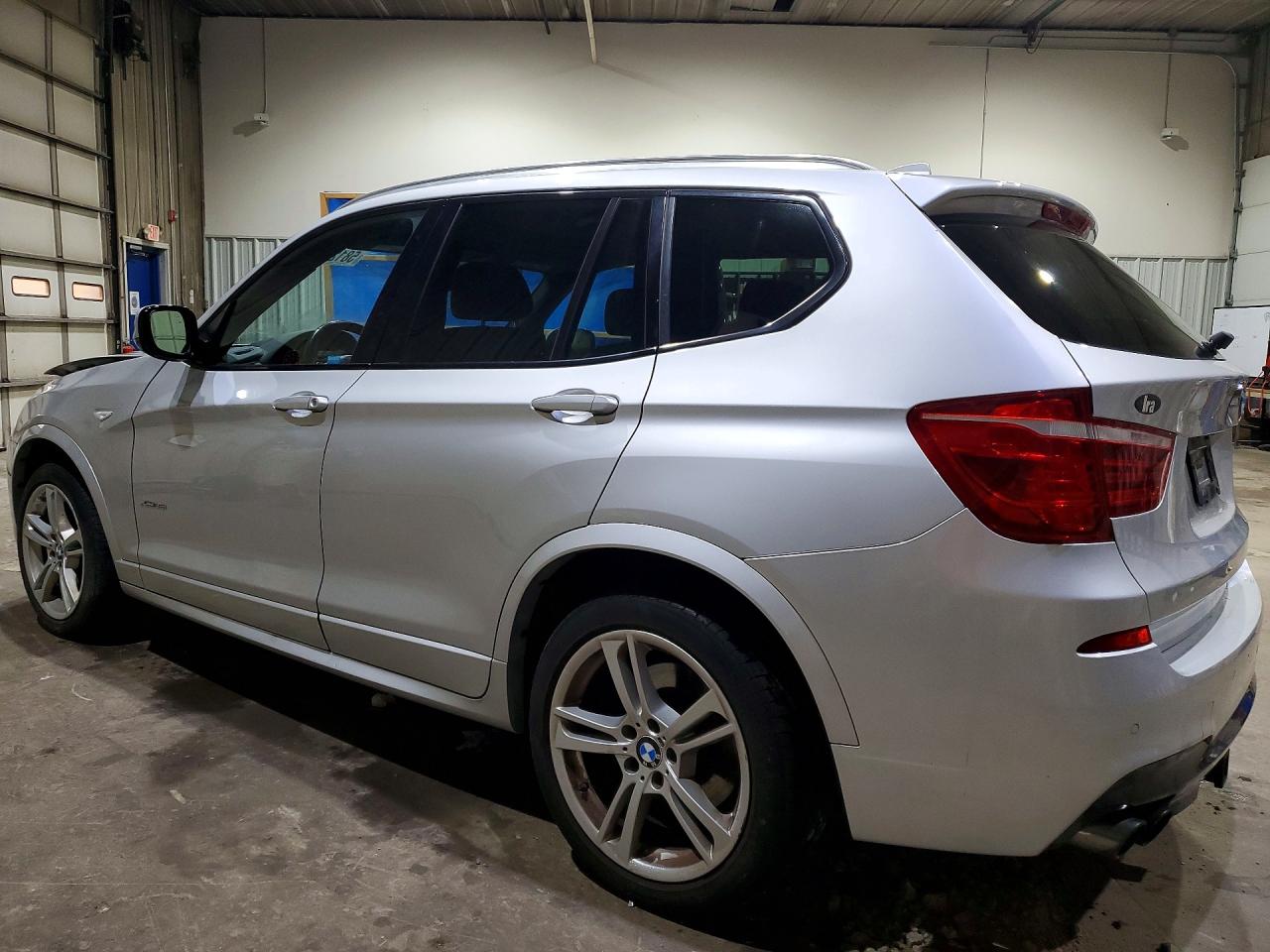 2014 Bmw X3 Xdrive35i Silver vin: 5UXWX7C57E0E80908