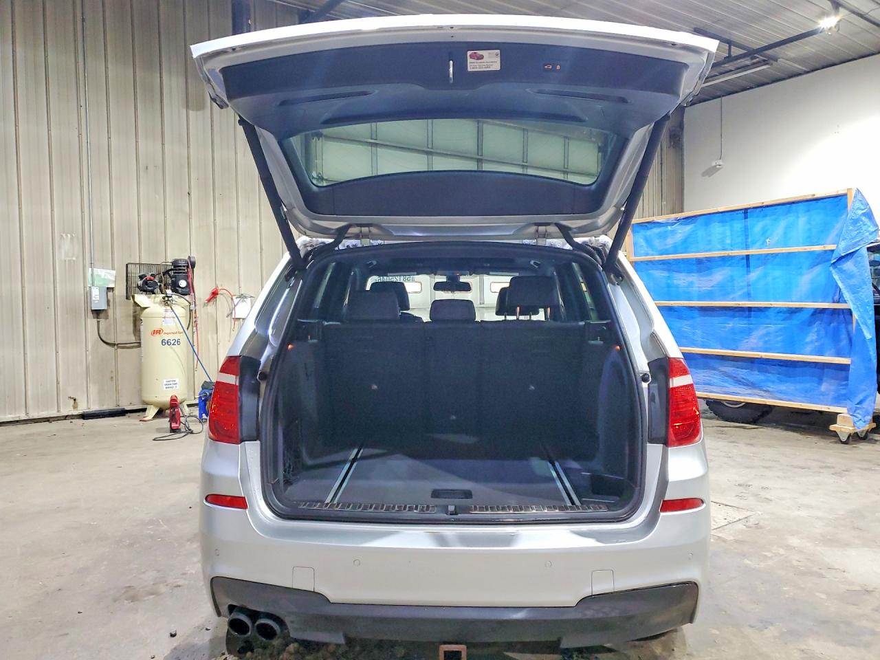 2014 Bmw X3 Xdrive35i Silver vin: 5UXWX7C57E0E80908