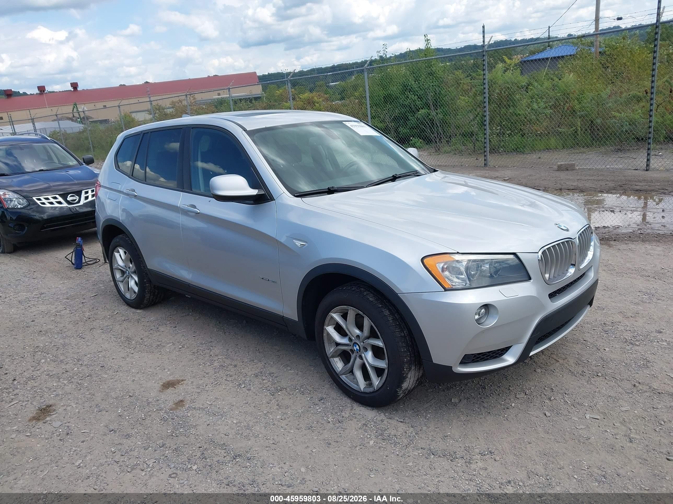 2011 Bmw X3 Xdrive35i Silver vin: 5UXWX7C58BL731359