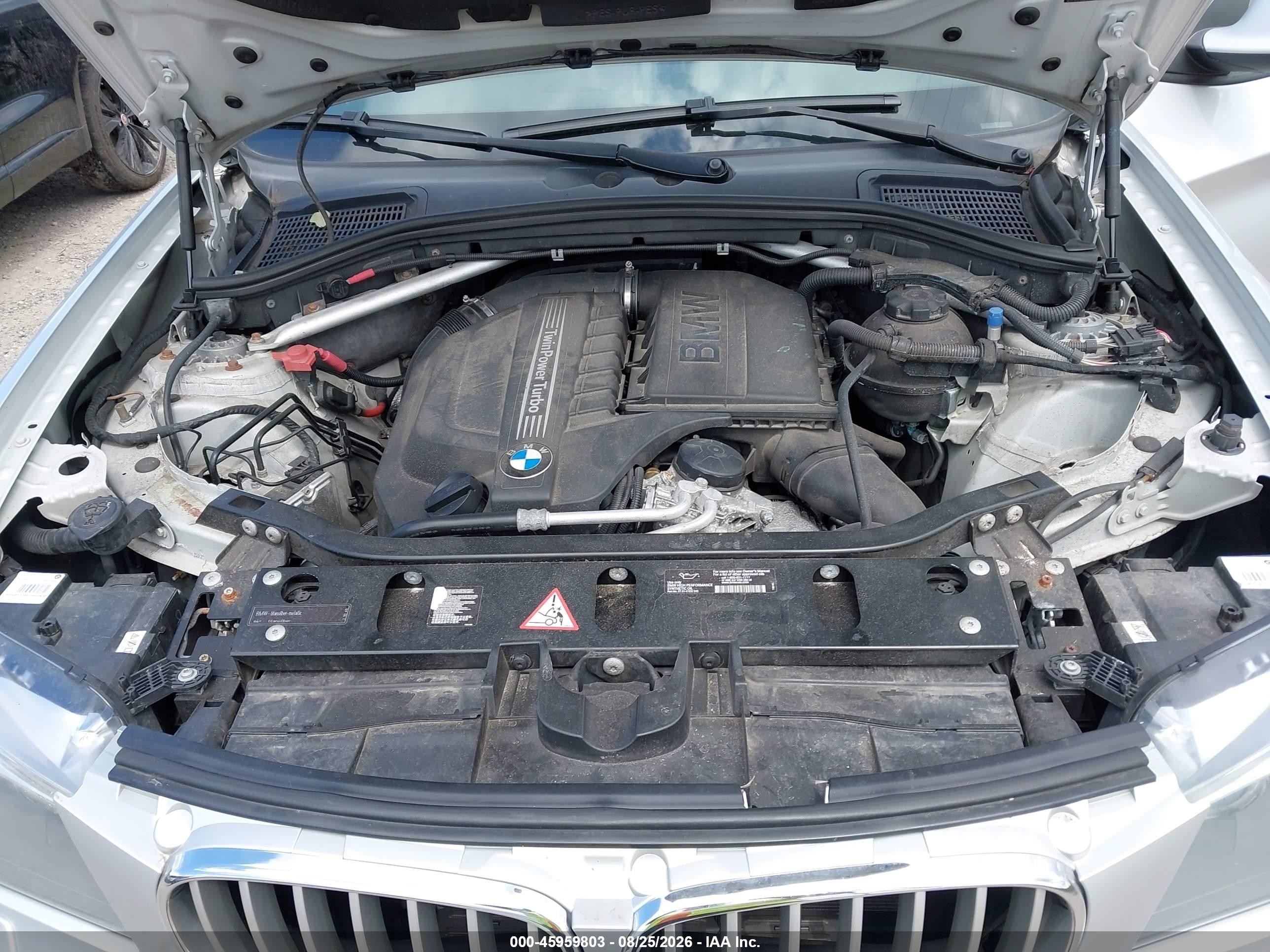 2011 Bmw X3 Xdrive35i Silver vin: 5UXWX7C58BL731359