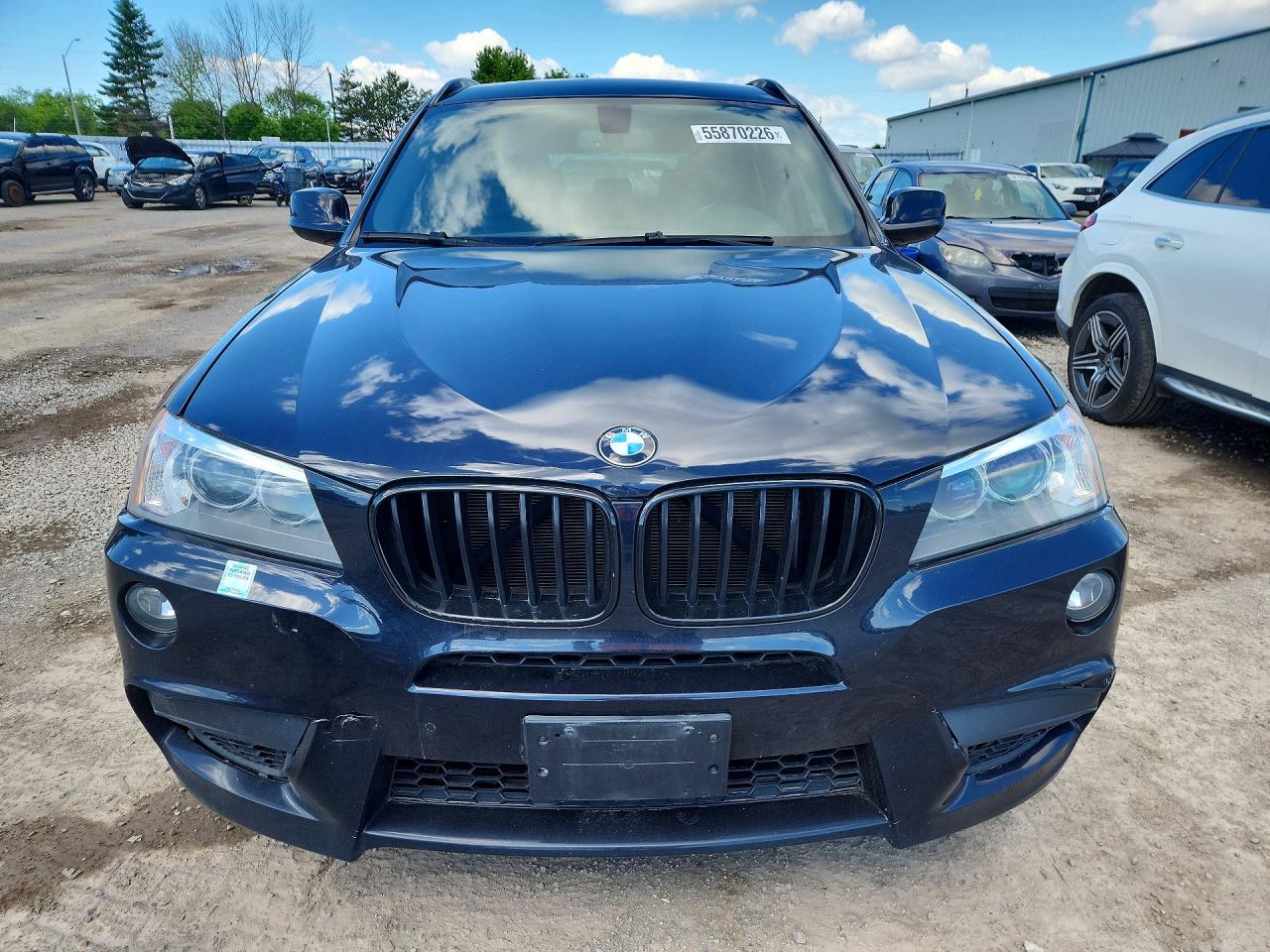 2013 Bmw X3 Xdrive35i Black vin: 5UXWX7C58DL978500