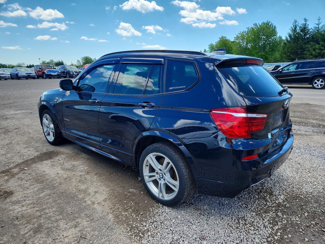 2013 Bmw X3 Xdrive35i Black vin: 5UXWX7C58DL978500