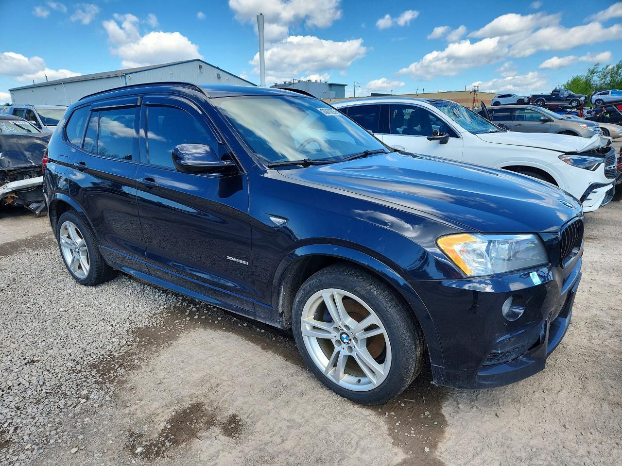 2013 Bmw X3 Xdrive35i Black vin: 5UXWX7C58DL978500