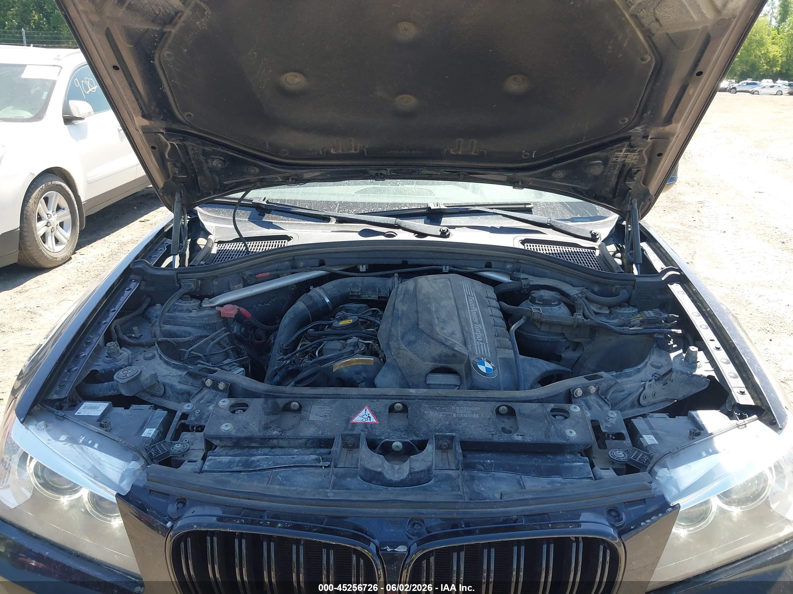 2013 Bmw X3 Xdrive35i Black vin: 5UXWX7C58DL982224