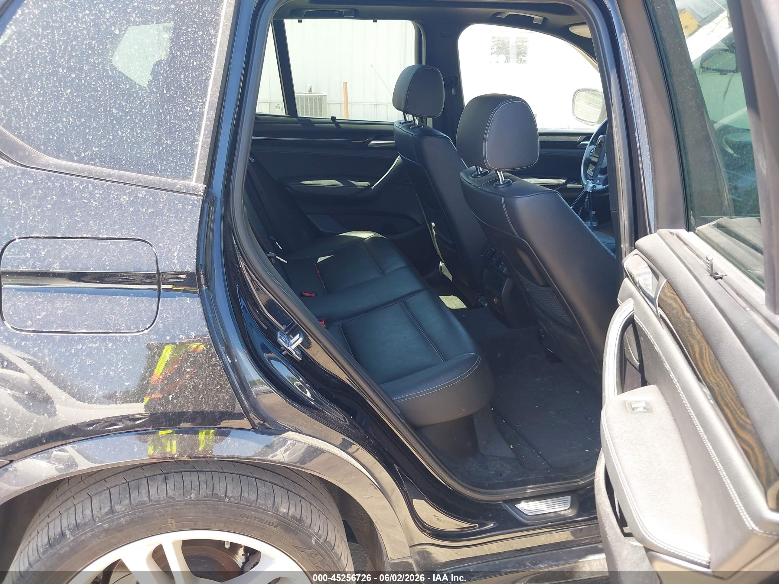 2013 Bmw X3 Xdrive35i Black vin: 5UXWX7C58DL982224