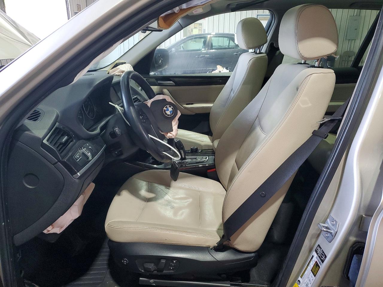 2014 Bmw X3 Xdrive35i Cream vin: 5UXWX7C58E0E75782